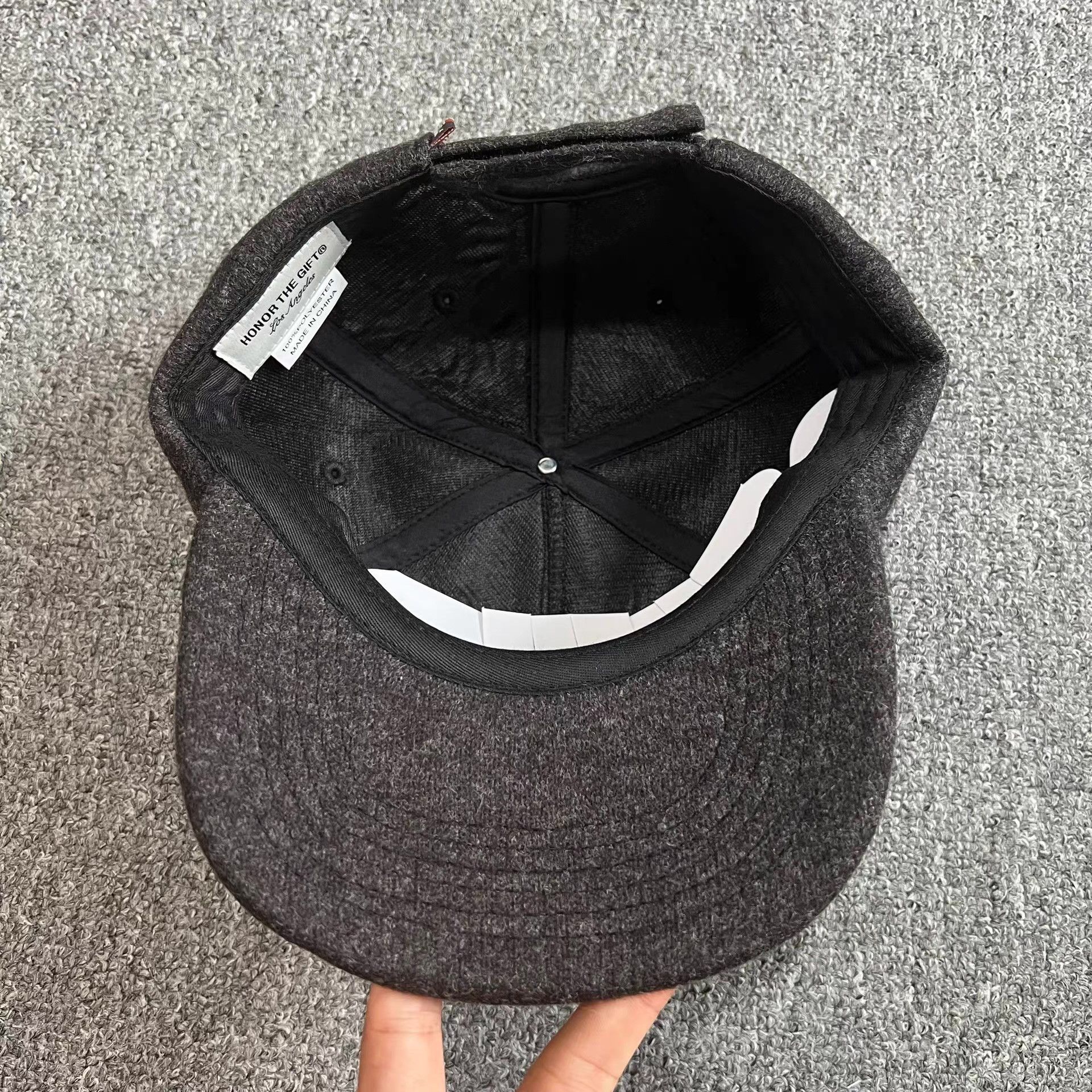 Honor the Gift Honor The Gift embroidered curved brim baseball cap Q7 Size ONE SIZE - 5 Thumbnail