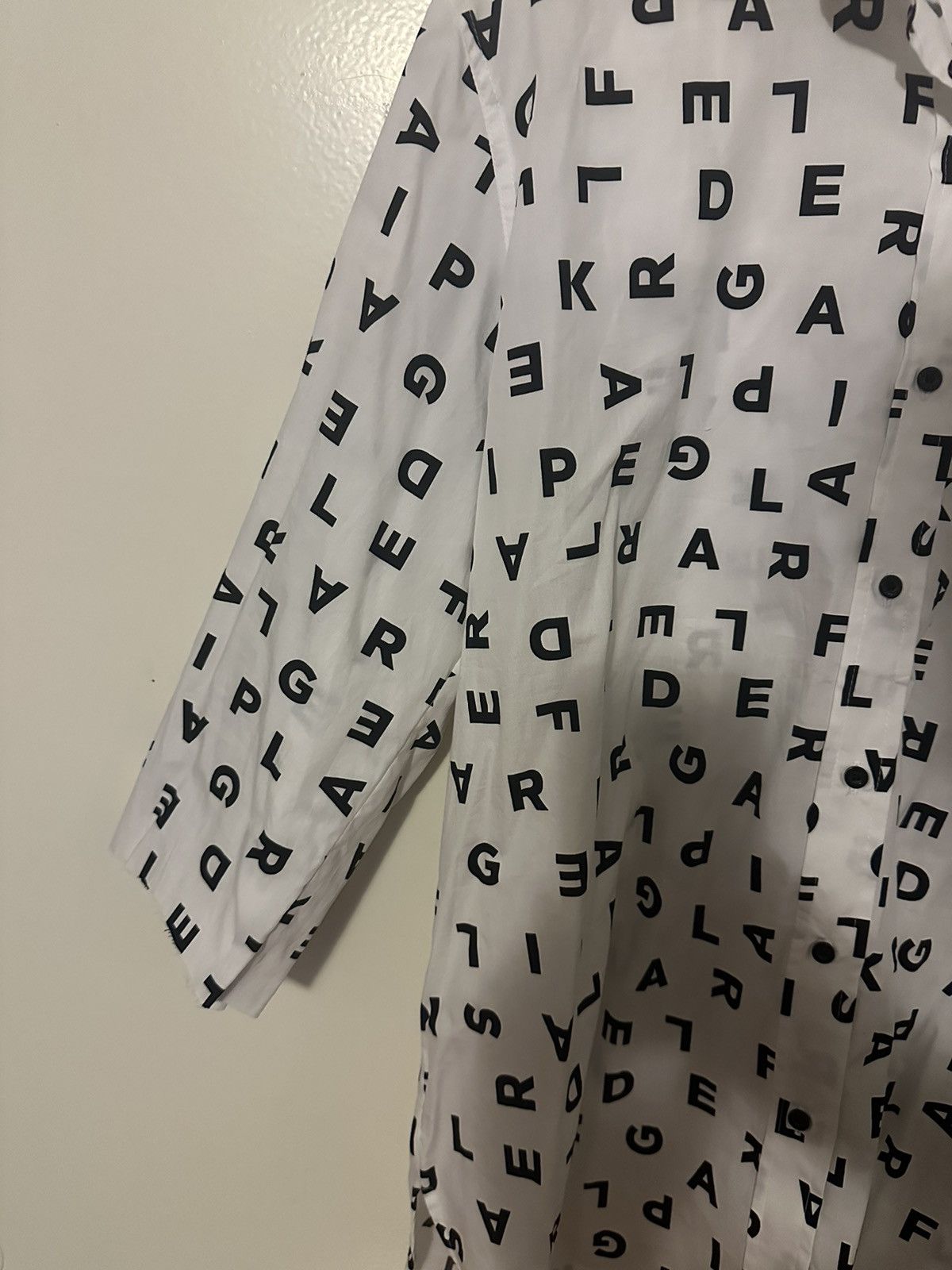 Karl Lagerfeld All Over Dress Shirt Size US L / EU 52-54 / 3 - 2 Thumbnail