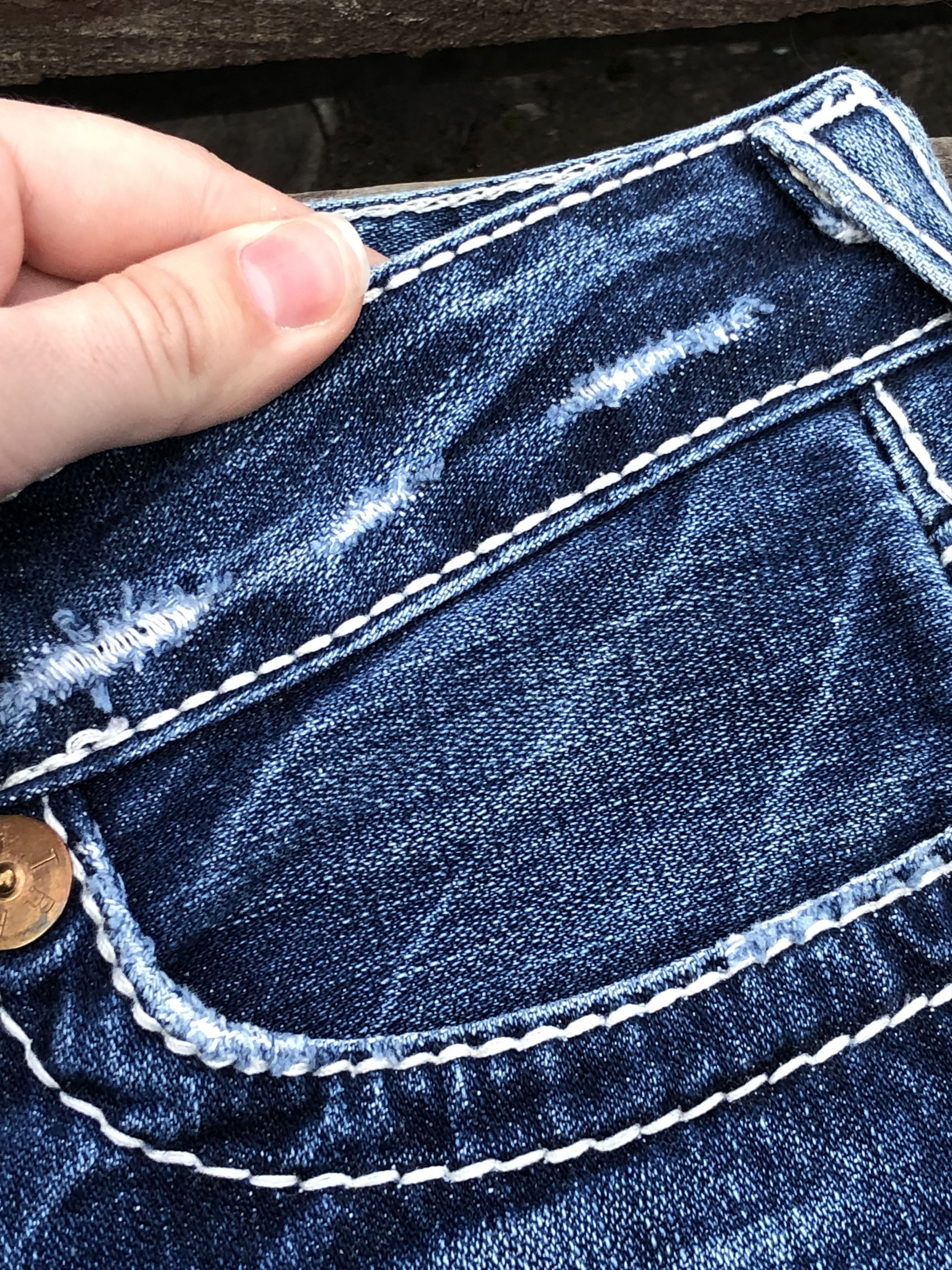 True Religion True Religion Y2K Vintage Johnny Big T Denim Jeans Size 27 Size 27" / US 4 / IT 40 - 7 Thumbnail