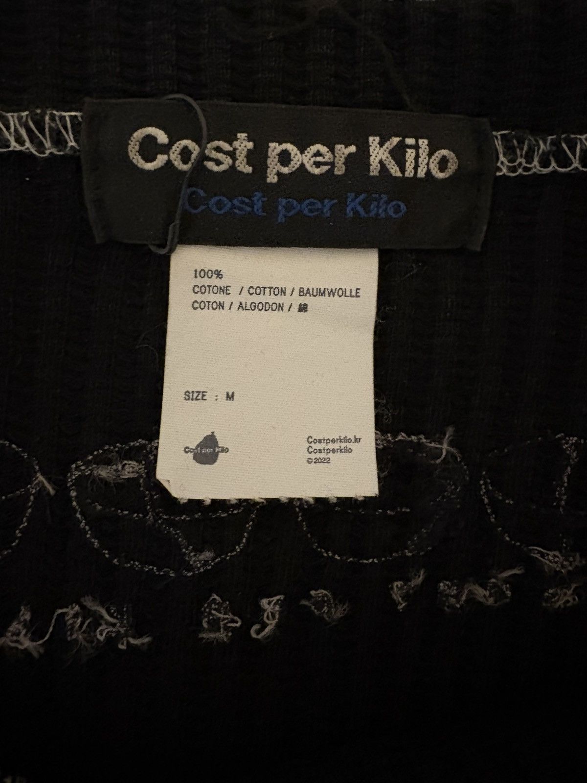 Japanese Brand Cost Per Kilo Black Sweater Size US M / EU 48-50 / 2 - 3 Thumbnail