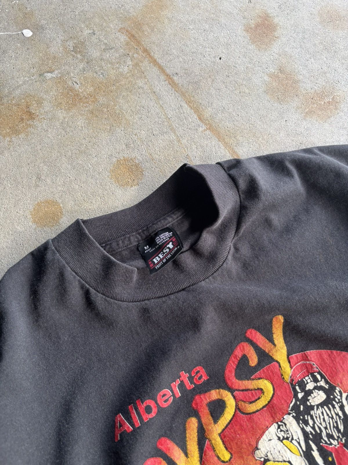 Harley Davidson Vintage Early 90s Harley Davidson Owners Club Alberta Tee Size US M / EU 48-50 / 2 - 5 Thumbnail