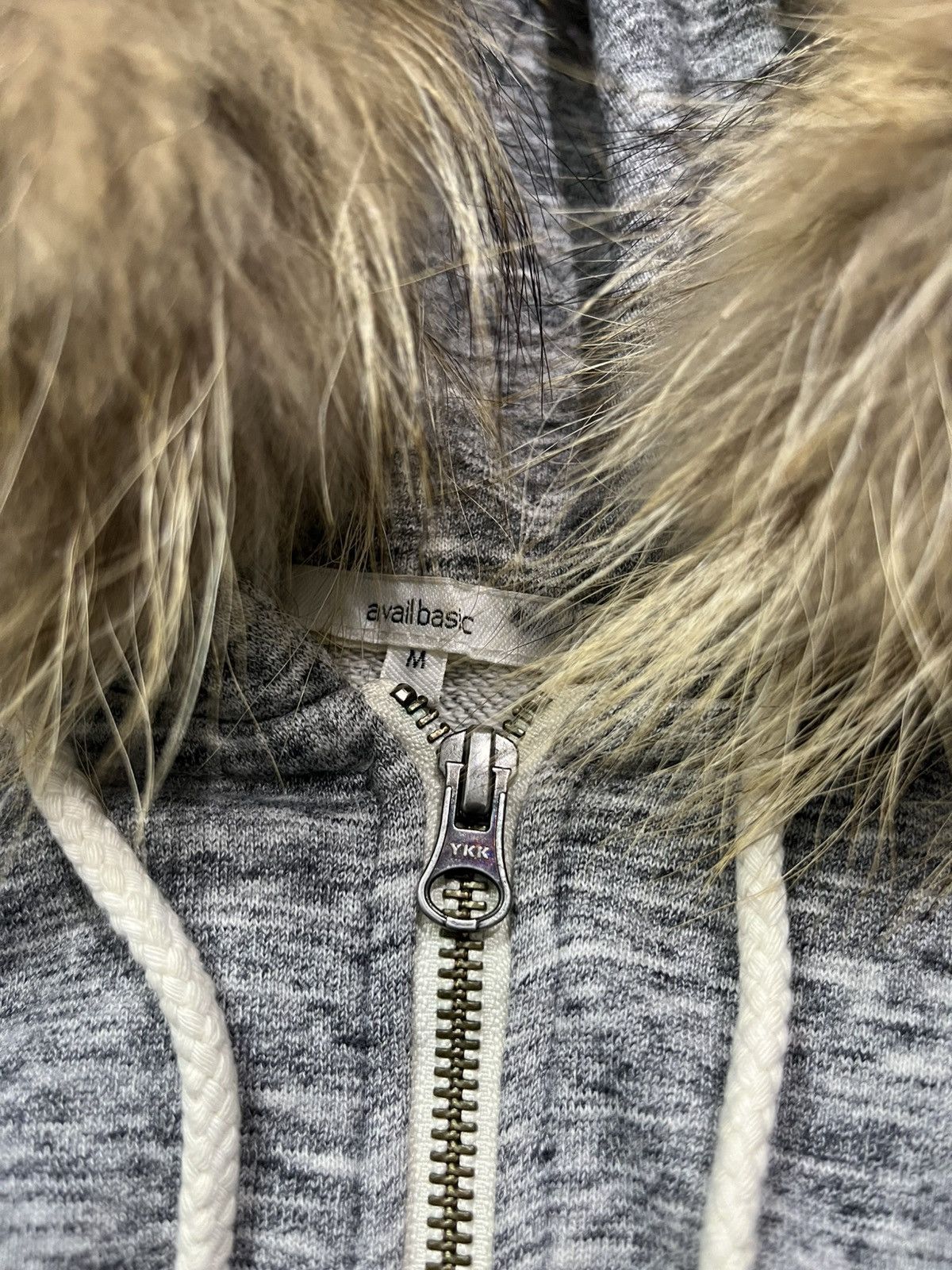 If Six Was Nine Vintage avail basic faux fur destroyed hoodie Size US M / EU 48-50 / 2 - 7 Thumbnail