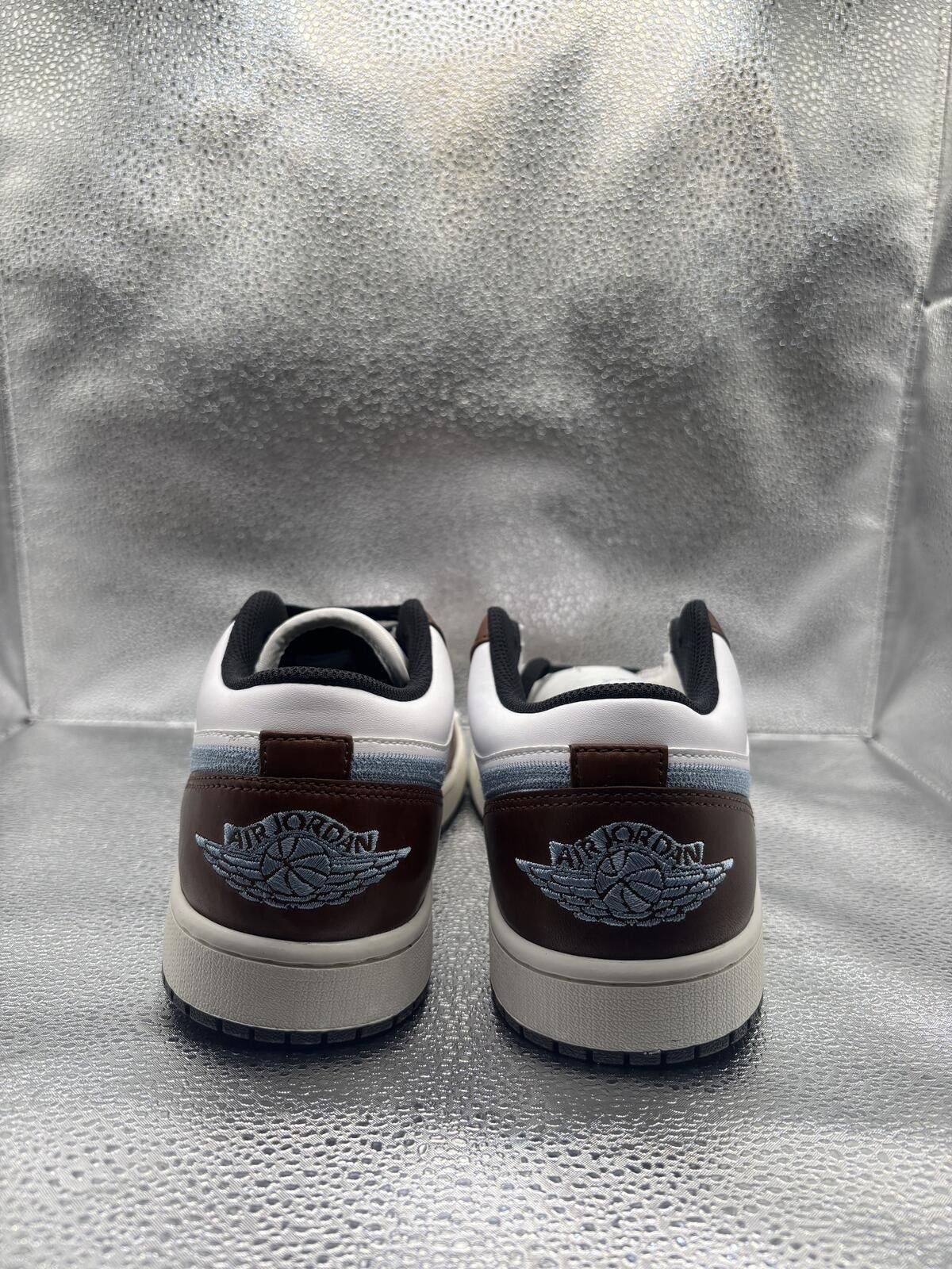 Jordan Brand Air Jordan 1 low SE brown blue grey Size US 9 / EU 42 - 4 Thumbnail