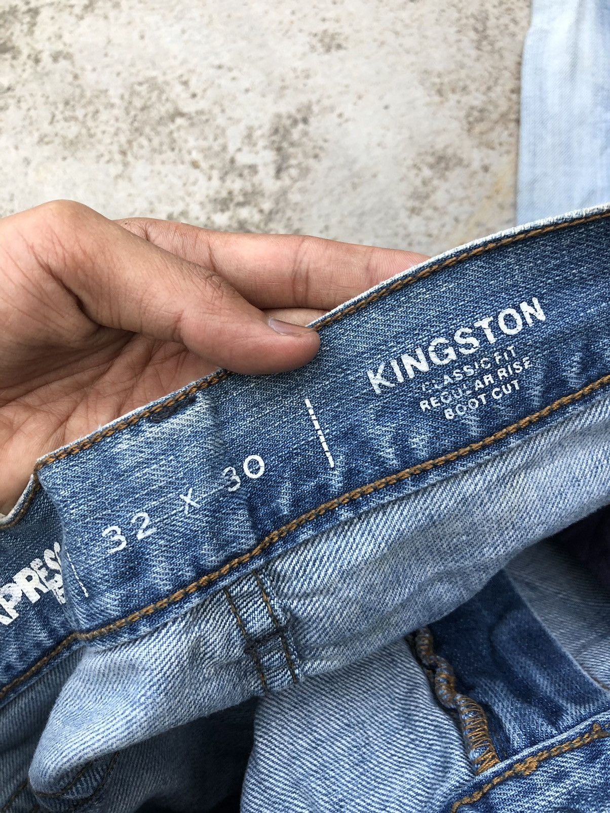 Hypebeast BOOTCUT FLARED EXPRESS JEANS Size US 33 - 3 Thumbnail
