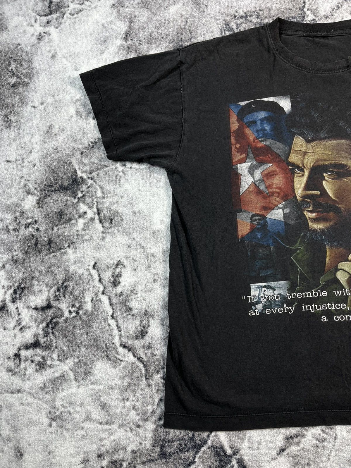Vintage Vintage Che Guevara Graphic Tee Y2K Fit XL Distressed Size US XL / EU 56 / 4 - 2 Thumbnail