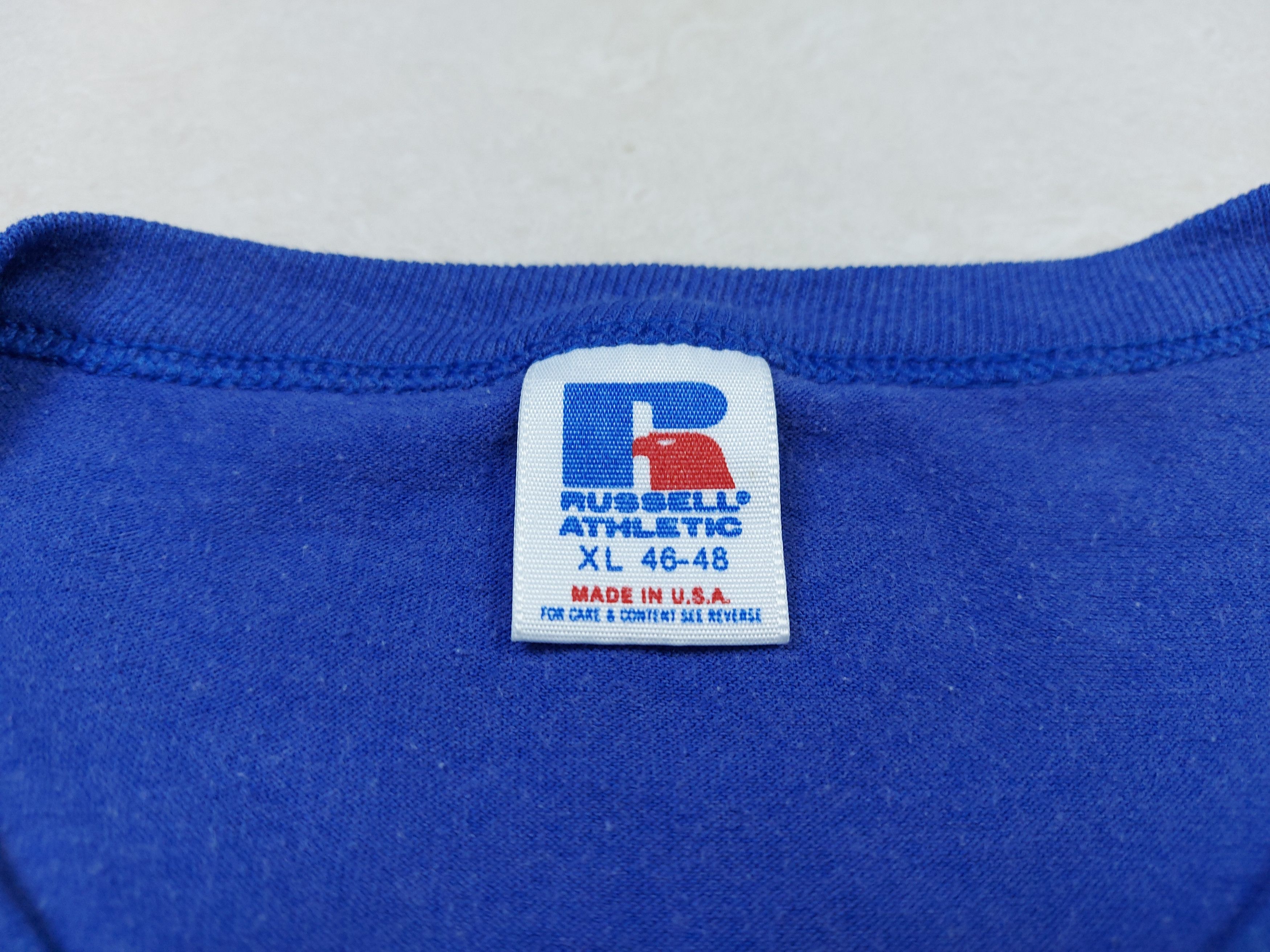 Russell Athletic × Vintage Vintage 90s Russell Athletic 1991 FUMBLEBALL Champions TEE Size US XL / EU 56 / 4 - 6 Thumbnail