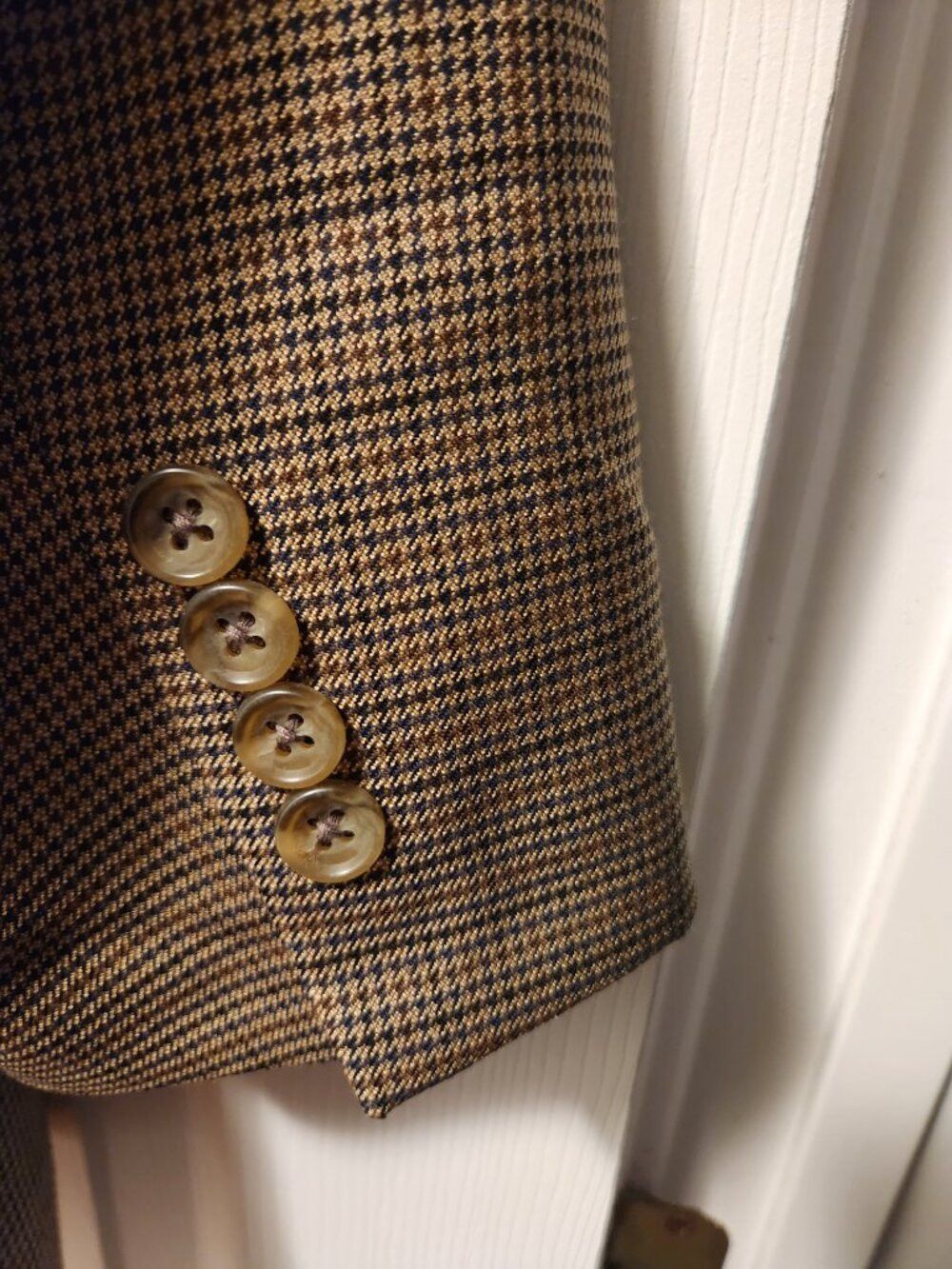 Jos. A. Bank Jos.a.bank men's 53%silk47%wool sport coat blazer jacket 42S Size 42S - 5 Thumbnail