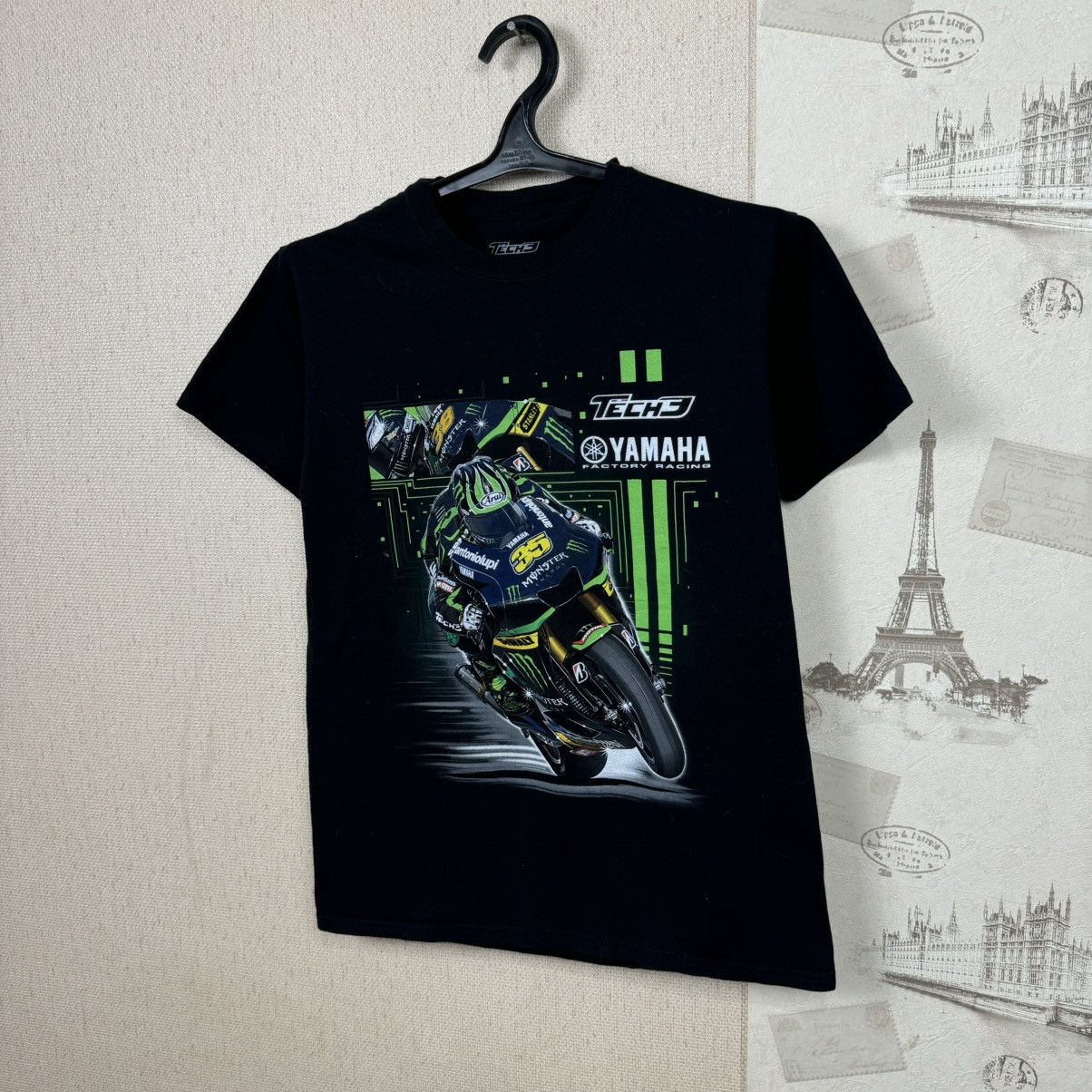 Yamaha Yamaha Tech3 T shirt Monster Energy Racing Moto M Black Men Size US M / EU 48-50 / 2 - 3 Thumbnail