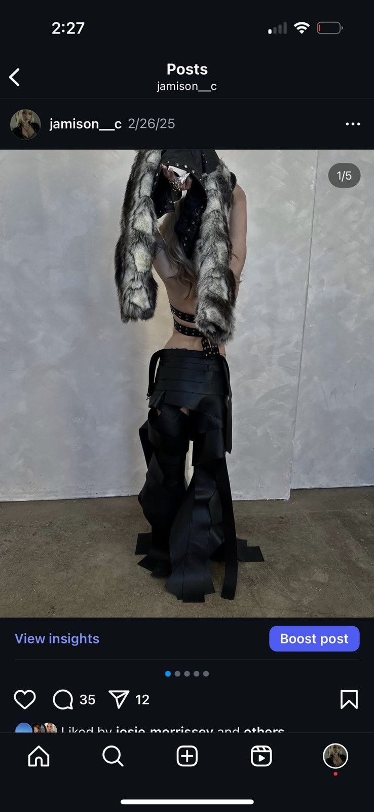 Junya Watanabe JUNYA A/W 24 Leather Chaps Size 26" / US 2 / IT 38 - 8 Thumbnail