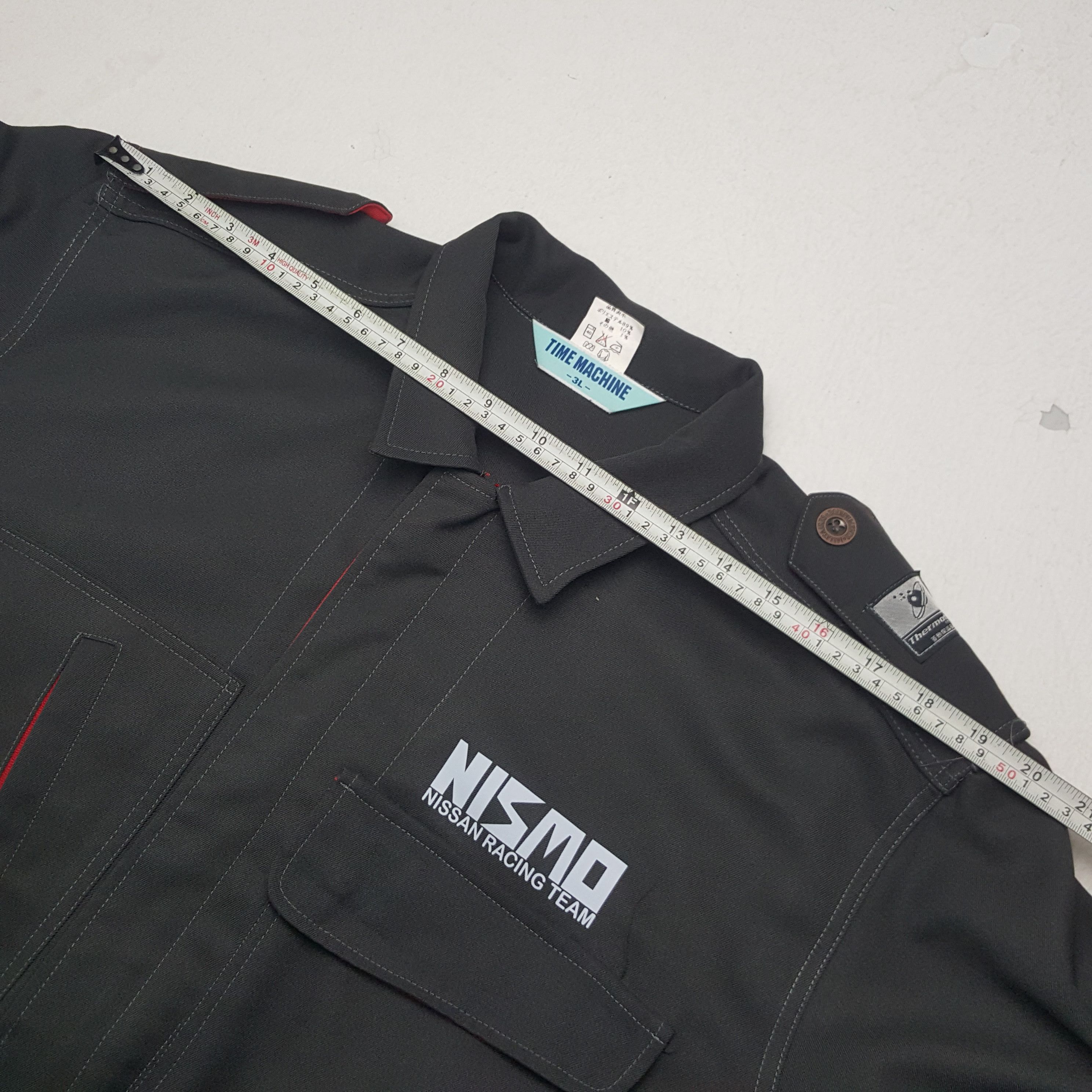 Japanese Brand × Vintage Vintage Nismo Nissan Japanese Racing Team Coverall Jacket Size US L / EU 52-54 / 3 - 11 Thumbnail