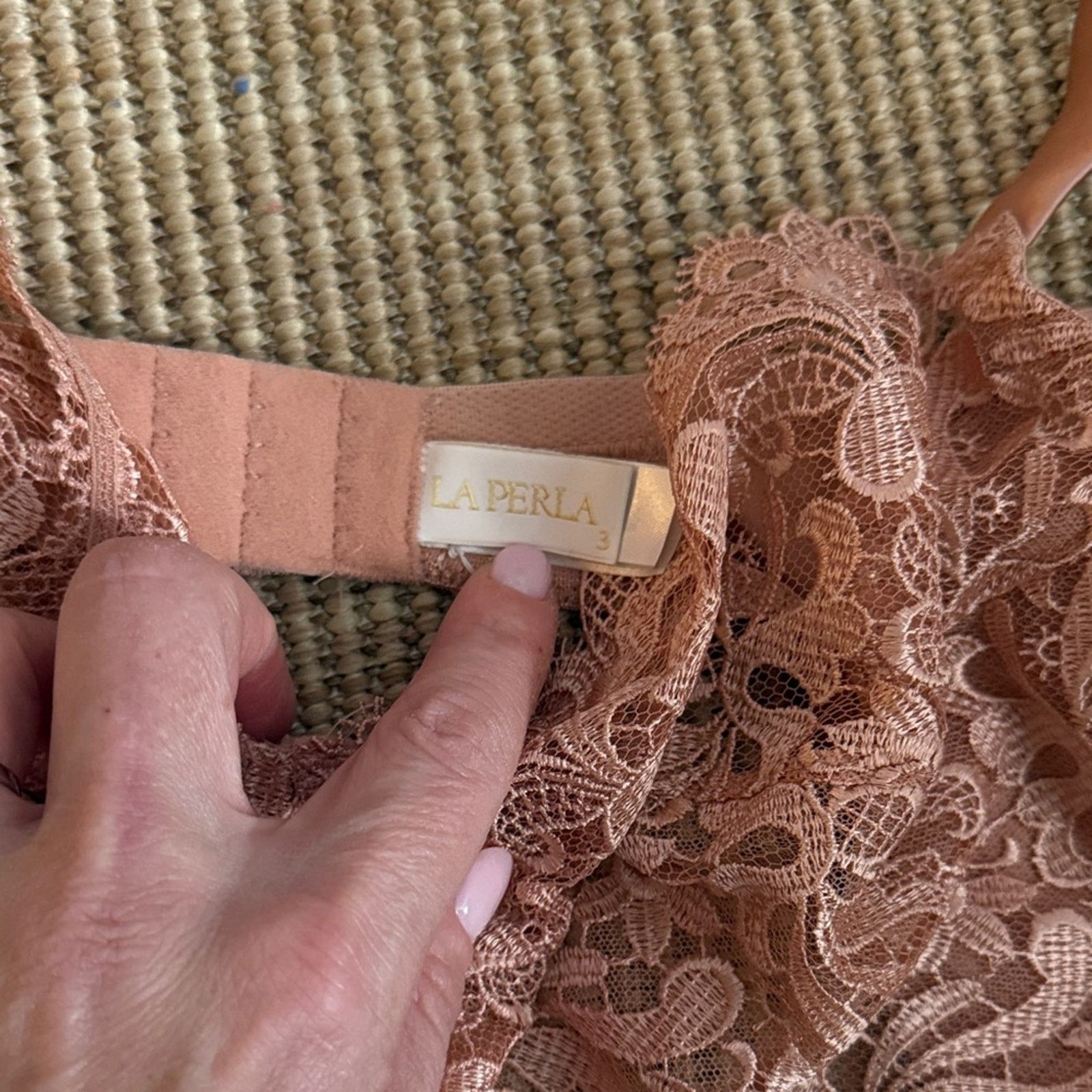 La Perla NWT La Perla Lace Underwire Bra in blush pink Size 36E(DD) Size ONE SIZE - 3 Thumbnail