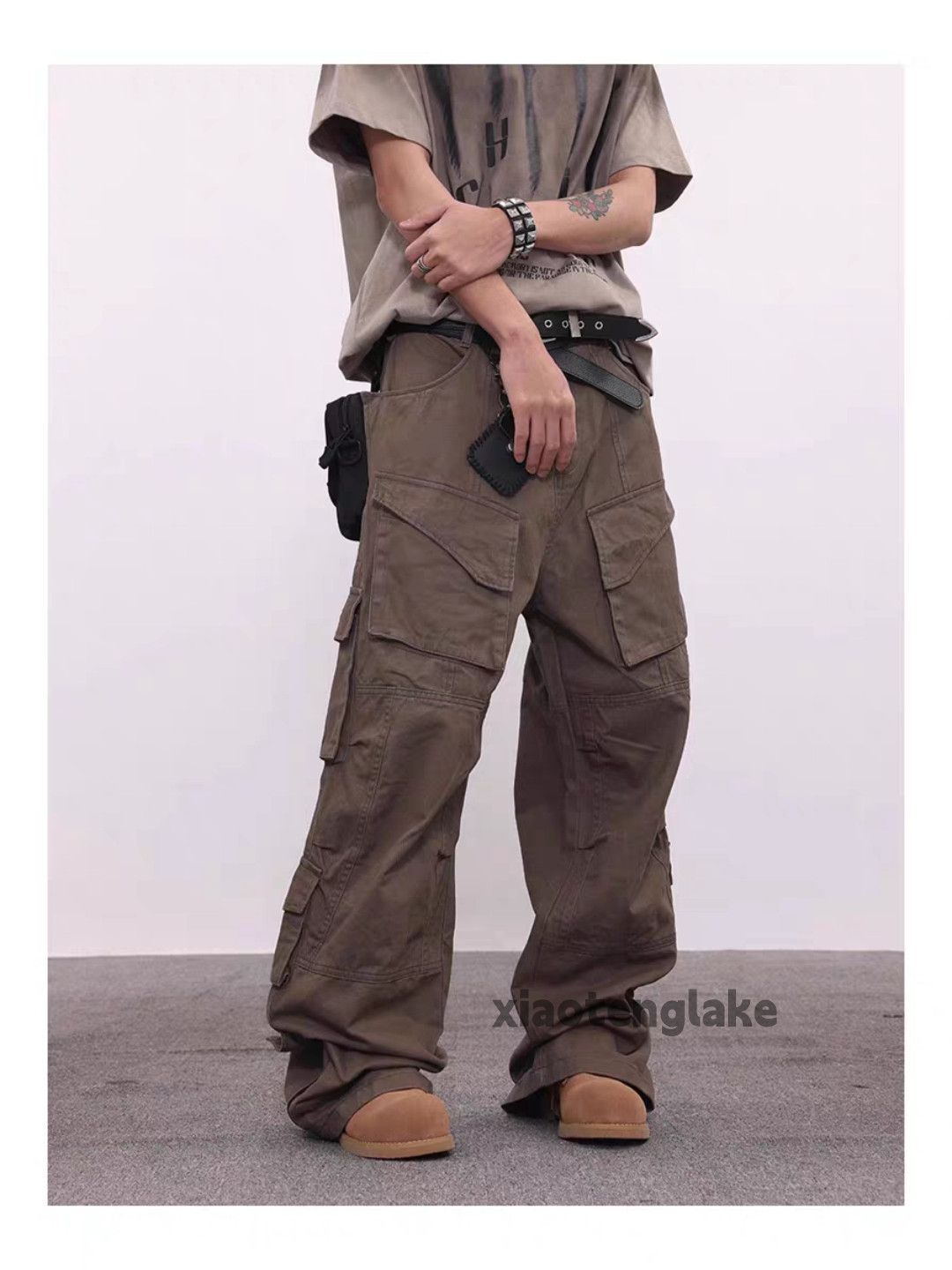 Designer × Japanese Brand × Vintage utility military outdoor skate hiphop work cargo pants Size US 32 / EU 48 - 5 Thumbnail