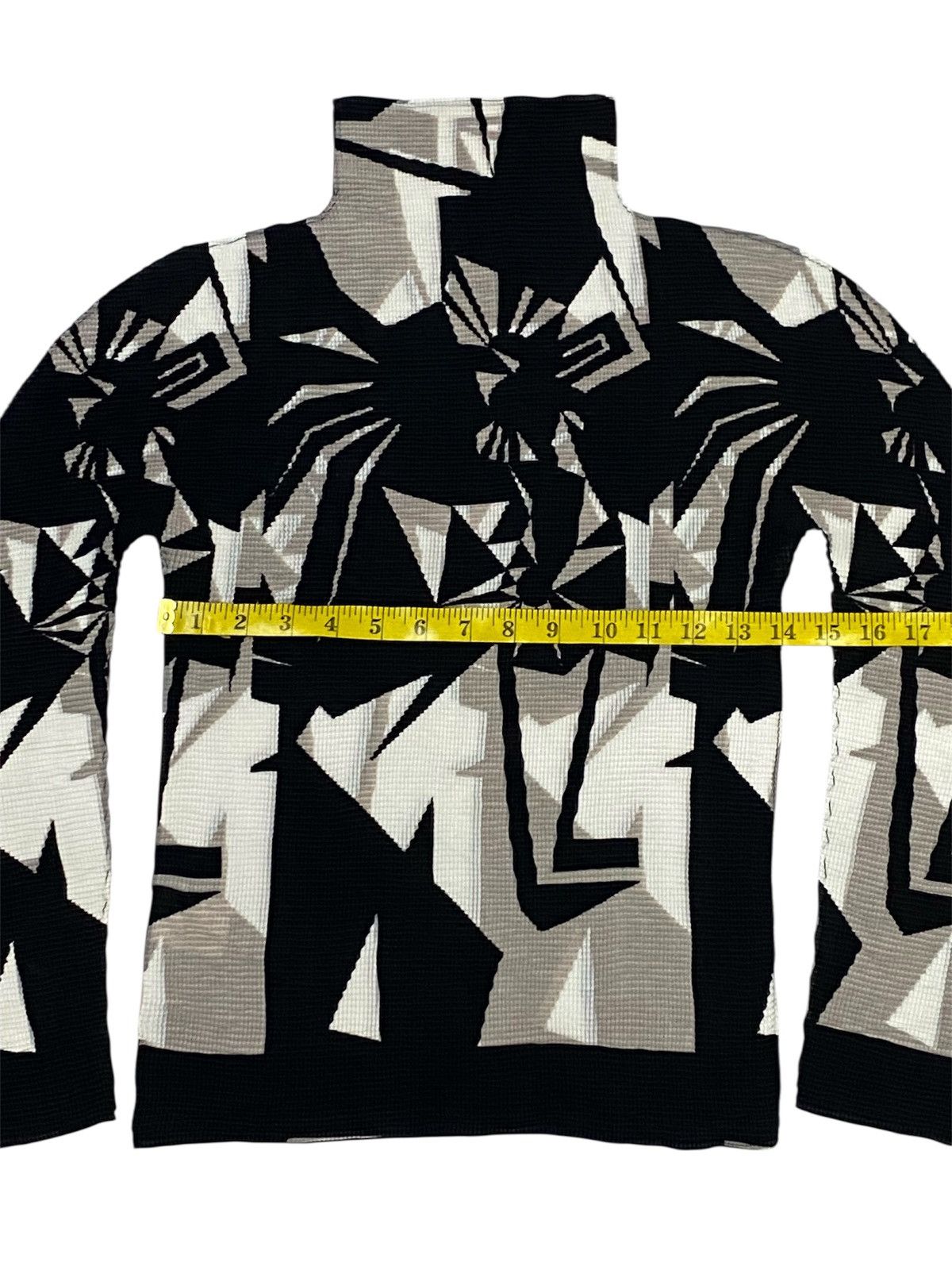 Issey Miyake Me Issey Miyake Pleated Geometiric Turtleneck Size M / US 6-8 / IT 42-44 - 13 Thumbnail