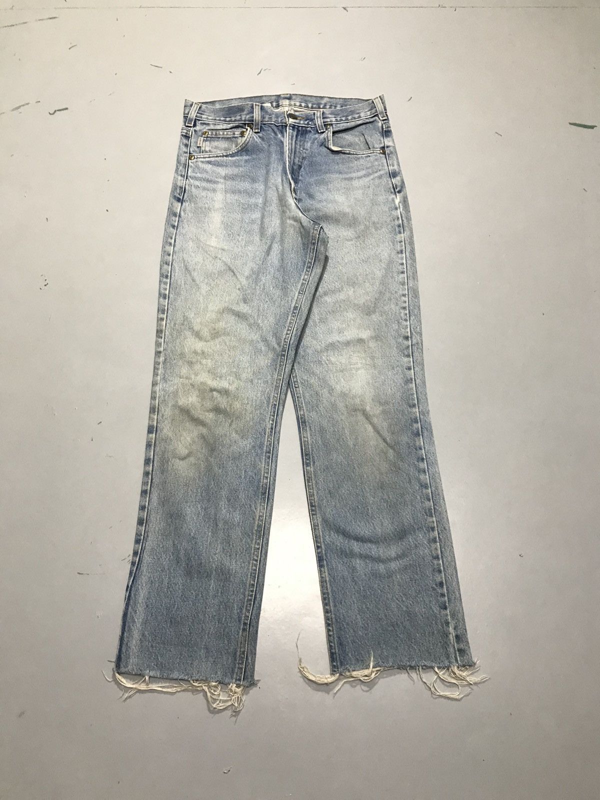 Carhartt Vintage carhartt B18 DST denim Size US 32 / EU 48 - 1 Thumbnail