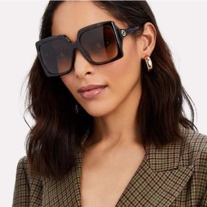 Gucci NEW Gucci Logo GG0876S 002 Rectangle Women Sunglasses Size ONE SIZE - 12 Thumbnail
