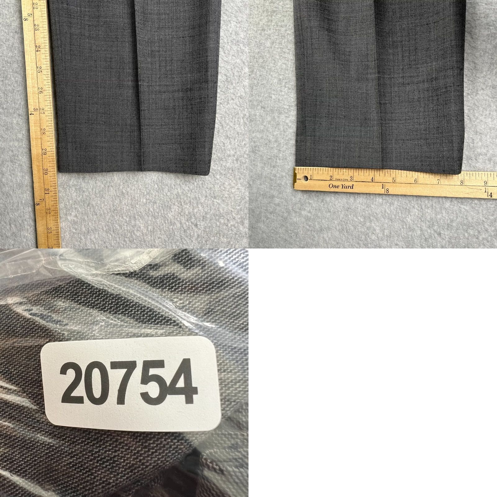Brooks Brothers Brooks Brothers Wool Suit Coat Blazer Pants Set 44R Mens 34x30 Grey Pleated 2 Piece Classic Wool Suit Mens Gray Formal Size 44R - 10 Thumbnail