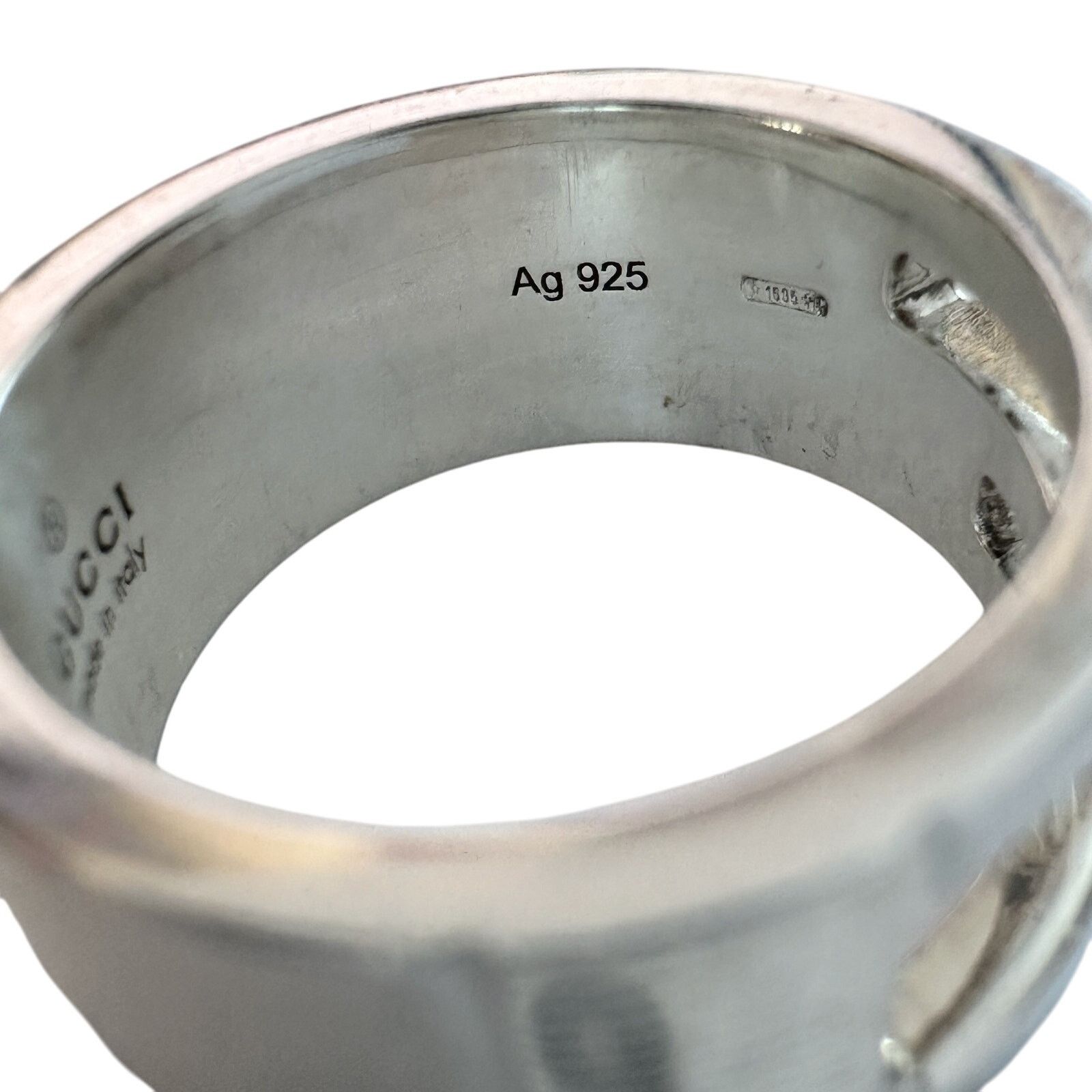 Gucci Gucci Abstract G Ring Sterling Silver - Size 4.75 Size ONE SIZE - 3 Thumbnail