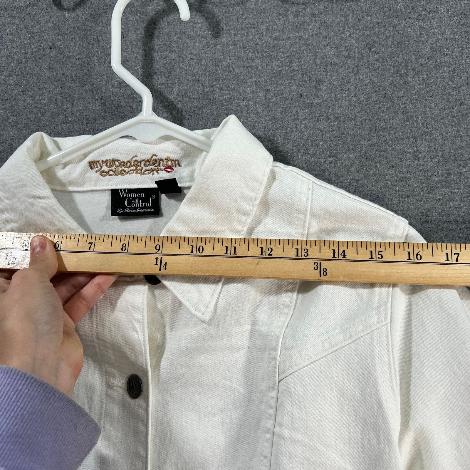 Other Women With Control My Wonder Denim Jacket Size S / US 4 / IT 40 - 6 Thumbnail