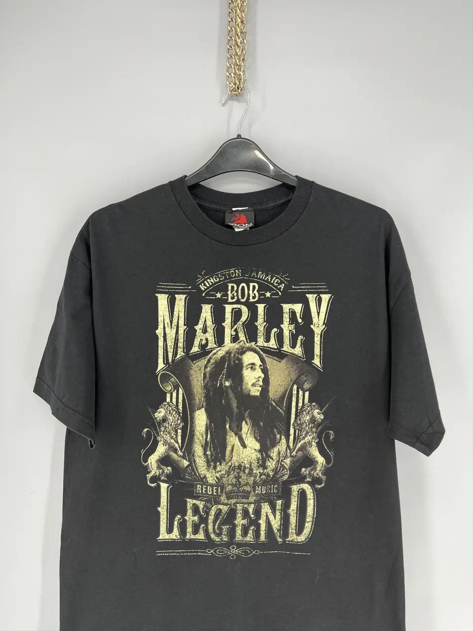 Band Tees × Vintage Bob Marley vintage 2010 big logo T-shirts size XL Size US XL / EU 56 / 4 - 6 Thumbnail