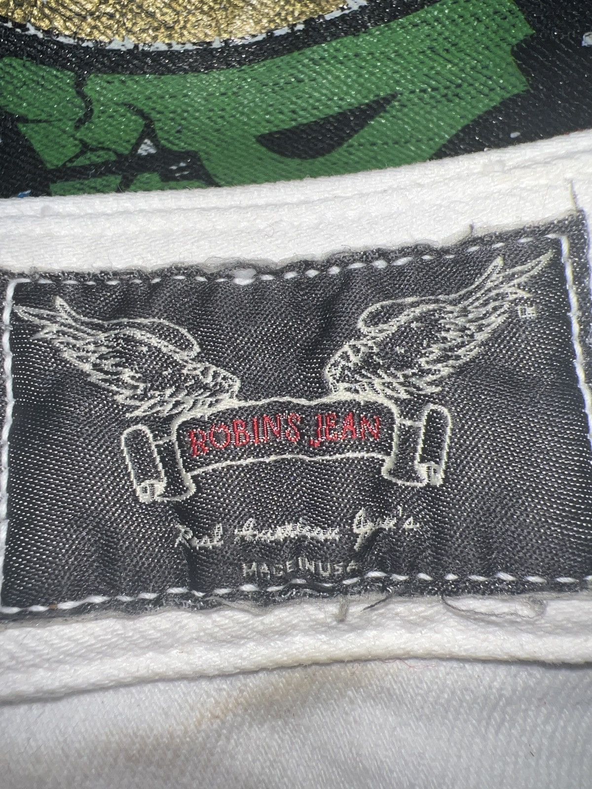 Robins Jeans White Robin jeans Size US 42 / EU 58 - 2 Thumbnail