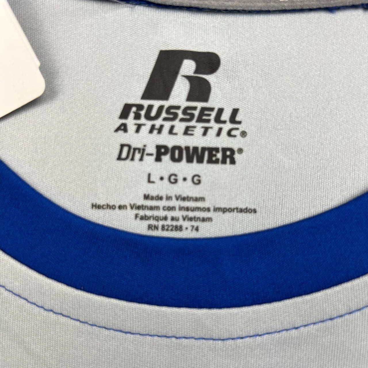 Russell Athletic Titans #18 Shirt Men Russell Athletic 3/4 Sleeve Crew Neck L Size US L / EU 52-54 / 3 - 6 Thumbnail