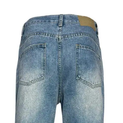 Jean American high street washed gradient flared jeans Size US 32 / EU 48 - 5 Thumbnail