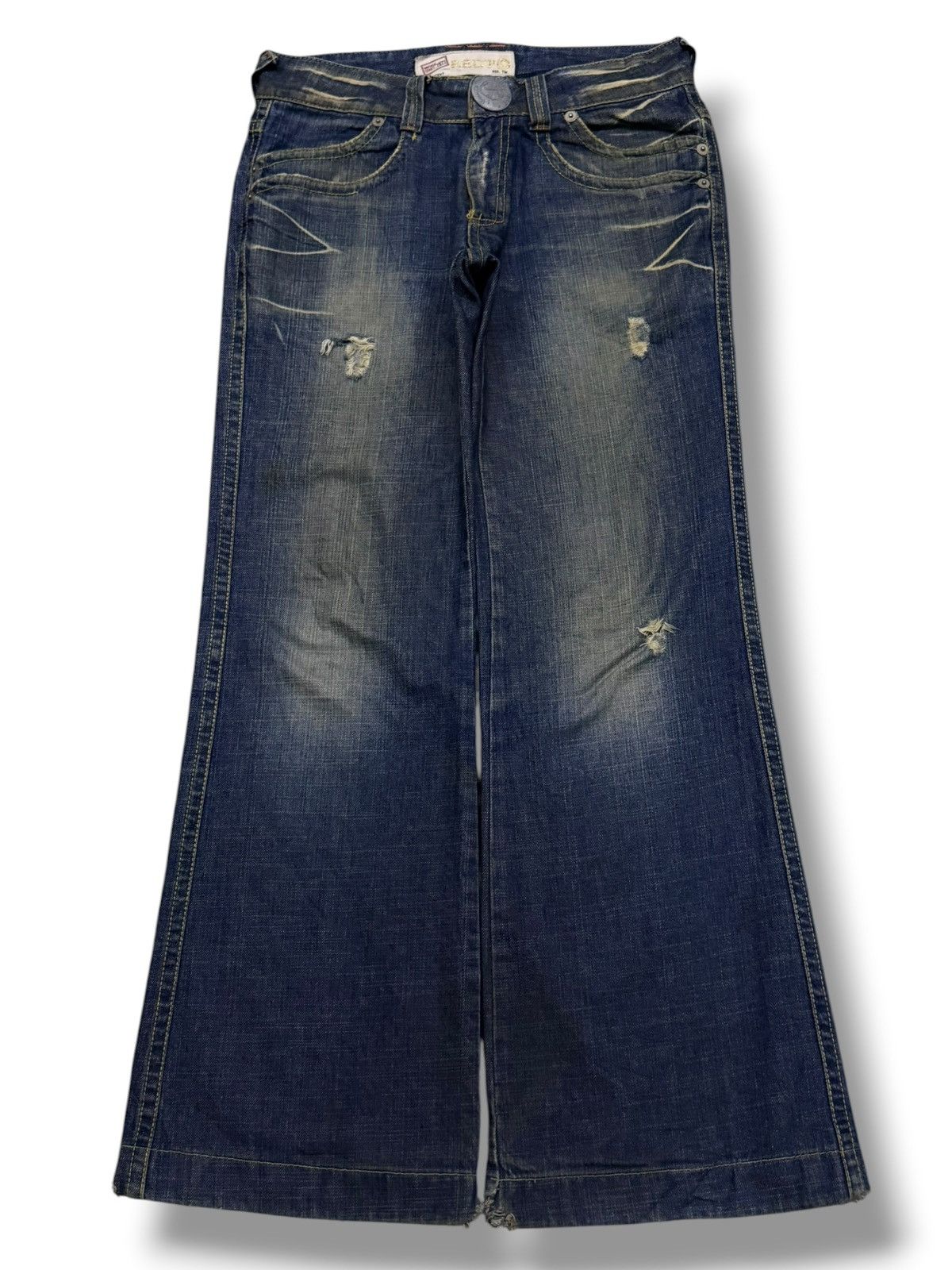 Japanese Brand Vintage Y2K REDPEPPER Vintage Series 1971 | Bell Bottom W31 Size US 31 - 2 Thumbnail