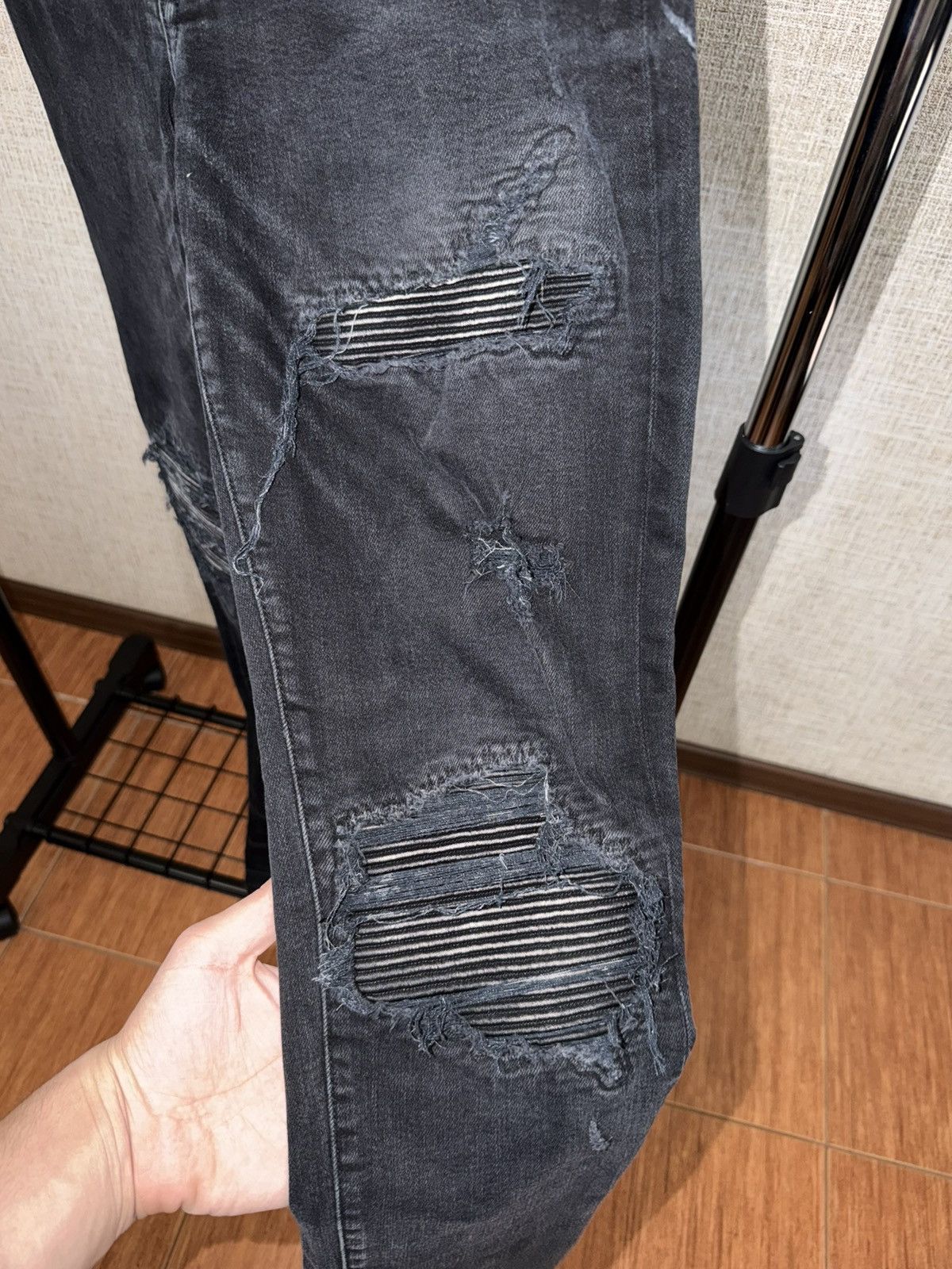 Amiri AMIRI MX1 BLACK JEANS Size US 34 / EU 50 - 3 Thumbnail