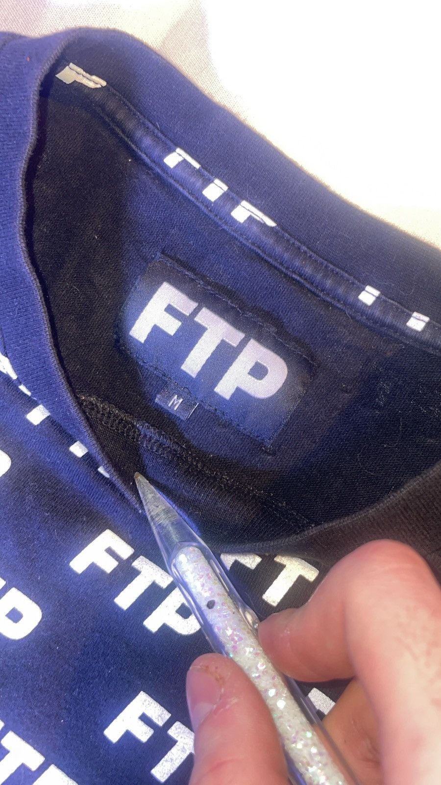 Fuck The Population FTP all over blackT shirt 2012 Size US M / EU 48-50 / 2 - 5 Thumbnail