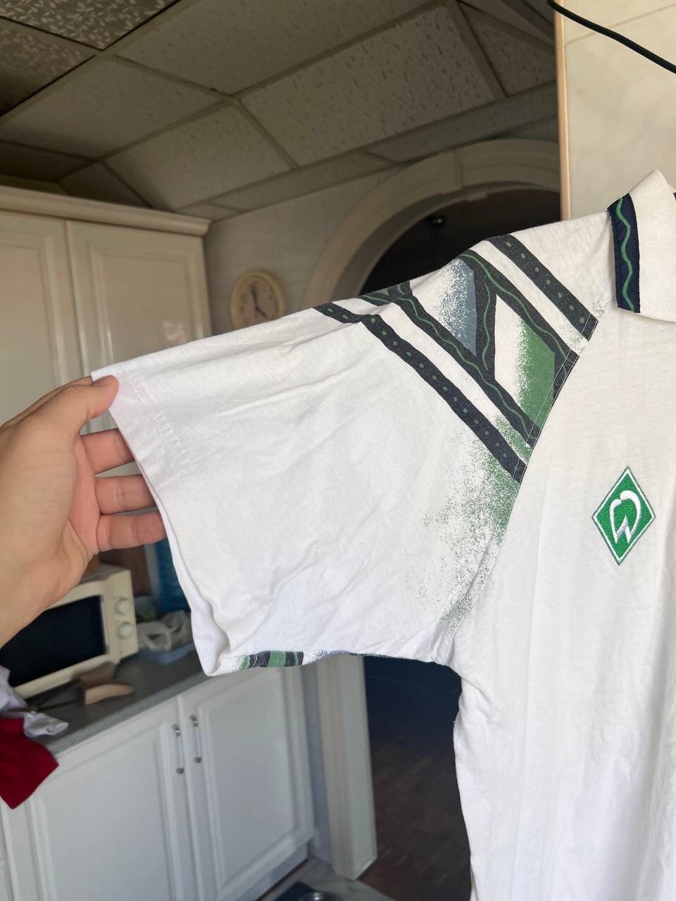 Puma × Vintage Vintage Jersey Puma SV Werder Bremen Polo Shirt 1990's Size US L / EU 52-54 / 3 - 5 Thumbnail