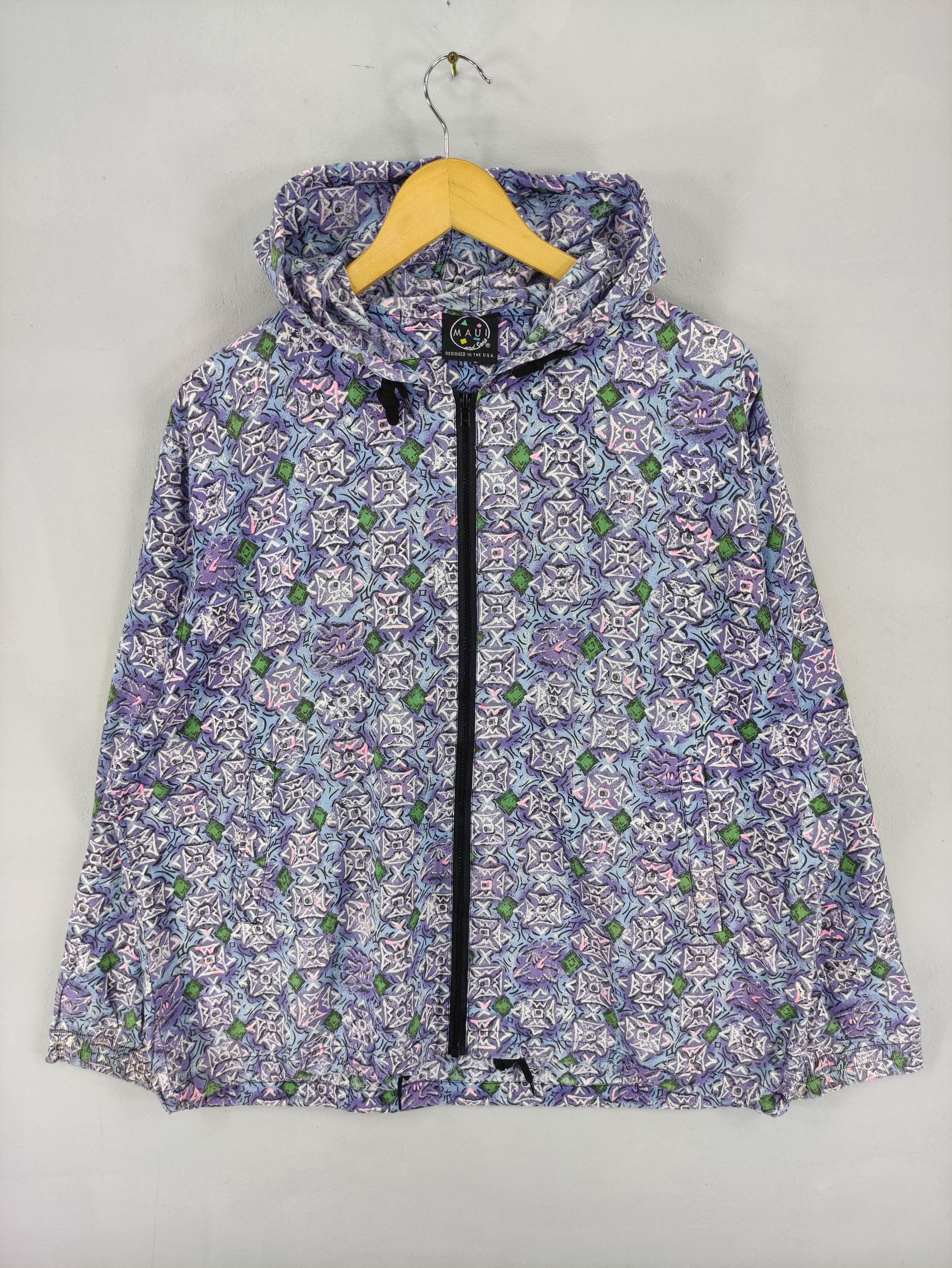 Maui and Sons Vintage Maui And Sons Jacket Zipper Hoodie Size US M / EU 48-50 / 2 - 1 Thumbnail