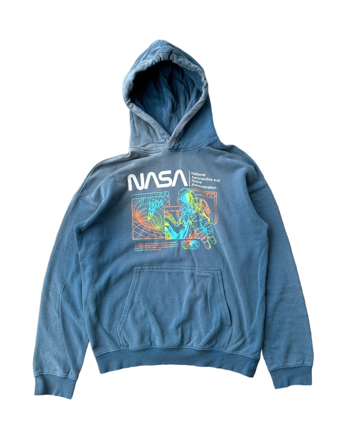 H&M Sunfaded Nasa pullover hoodies Size US M / EU 48-50 / 2 - 1 Thumbnail