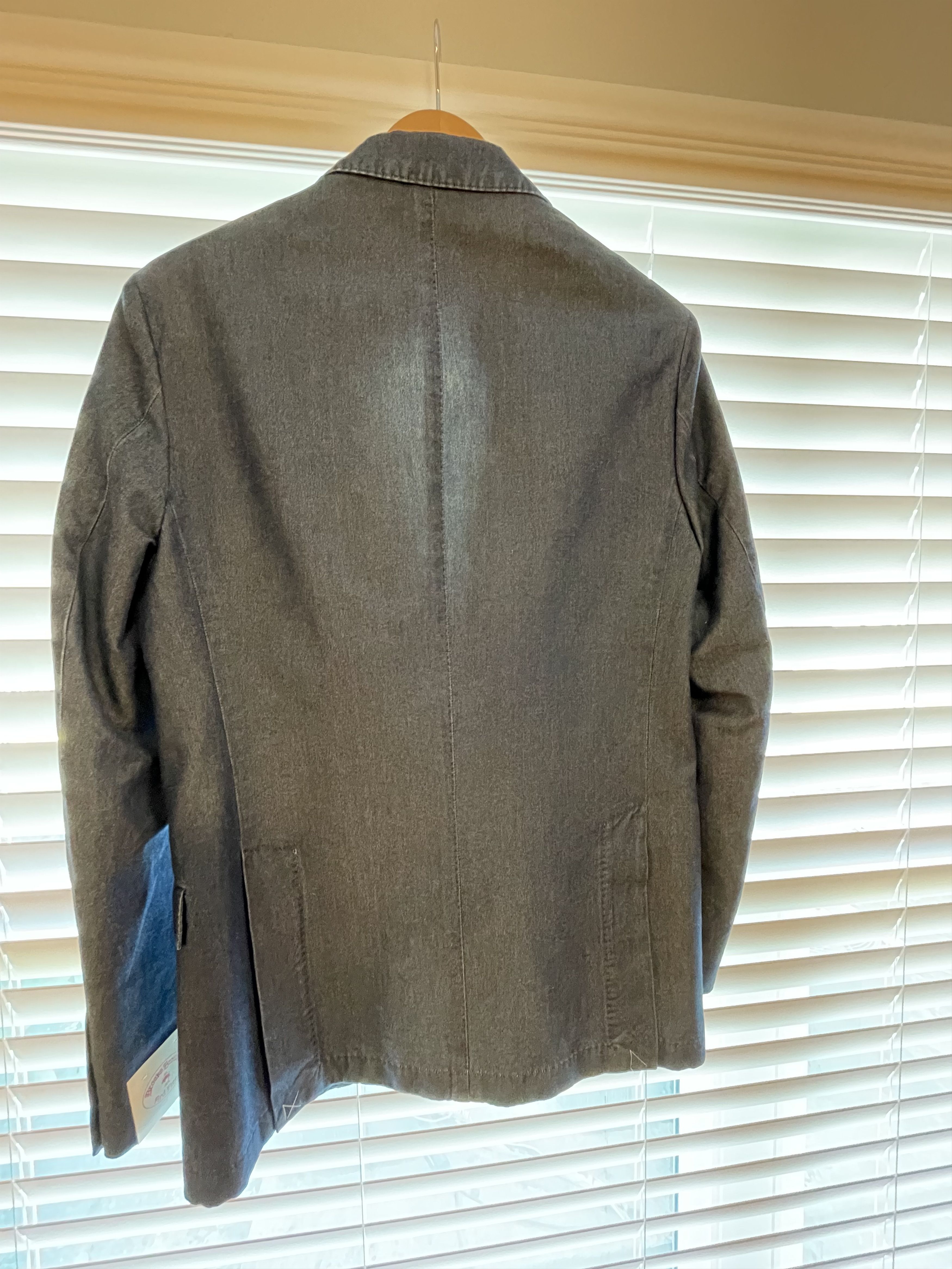 Brooks Brothers Chambray Two-button Sport Coat Size 38R - 2 Thumbnail
