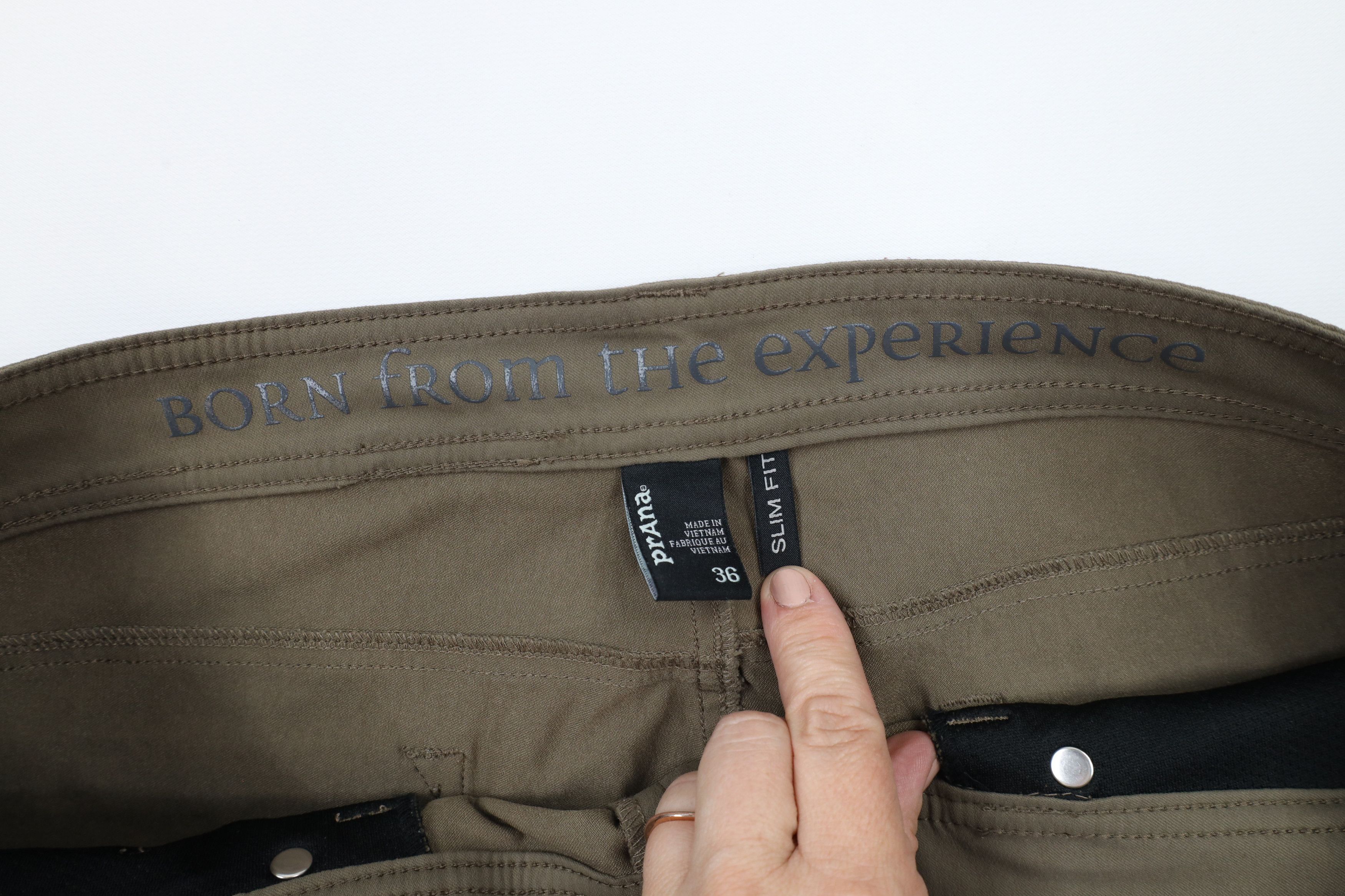 Prana × Vintage prAna Breathe Fit Stretch Brion Hiking Trail Pants Brown Size US 36 / EU 52 - 6 Thumbnail
