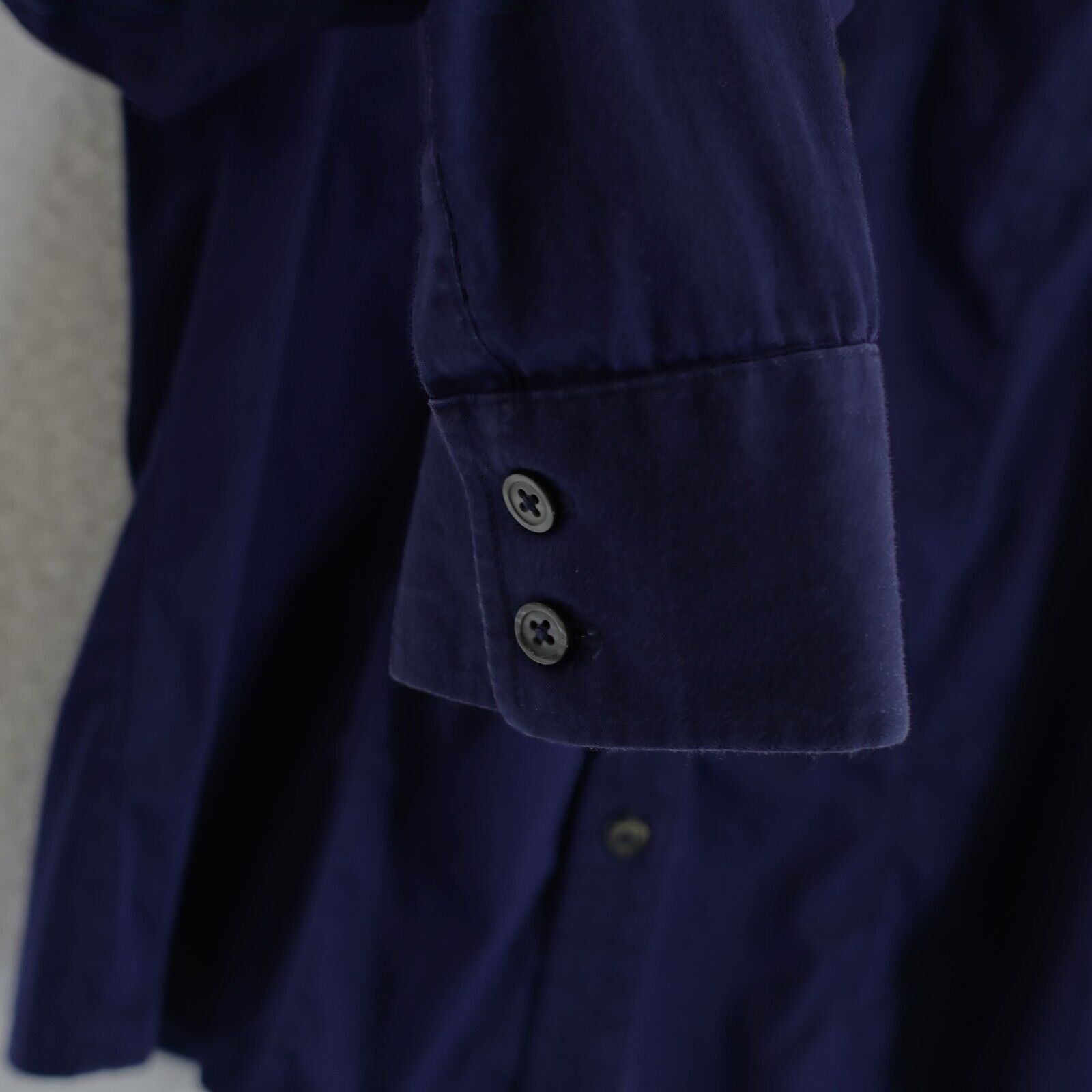 Banana Republic Banana Republic Stretch Blue Medium Collared Button Front Sh Size M / US 6-8 / IT 42-44 - 3 Thumbnail