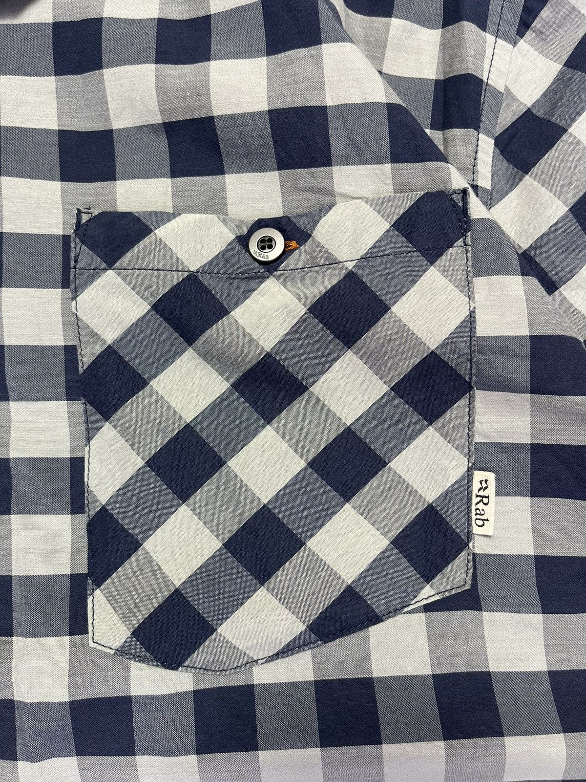 Rab × Vintage Vintage y2k Rab checked plaid thin summer shirt Size US XL / EU 56 / 4 - 6 Thumbnail
