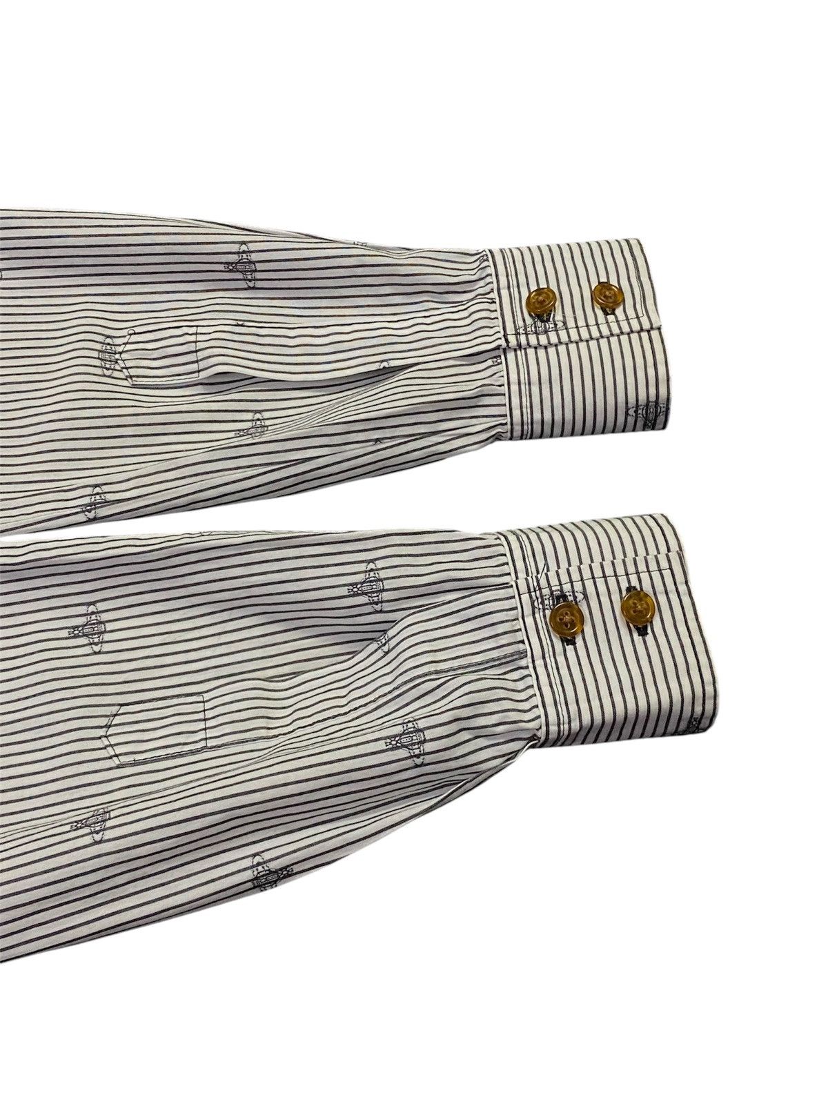 Vivienne Westwood Vivienne Westwood Red Label Monogram Shirt Button Ups Size M / US 6-8 / IT 42-44 - 10 Thumbnail