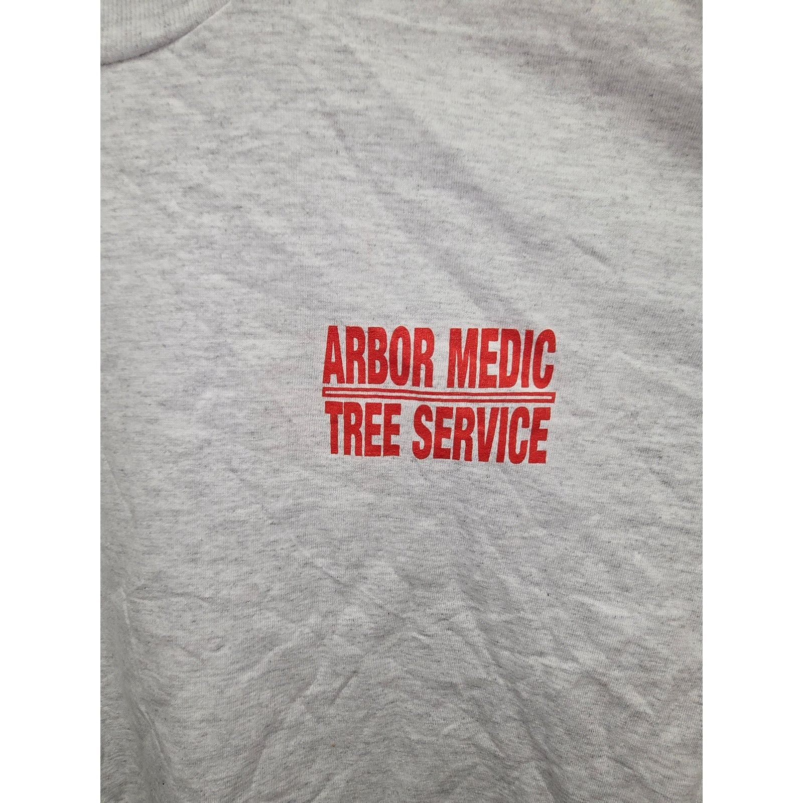 Jerzees × Vintage Vintage Arbor Tree Shirt Medic Service Gray Tee Graphic L Size US L / EU 52-54 / 3 - 4 Thumbnail