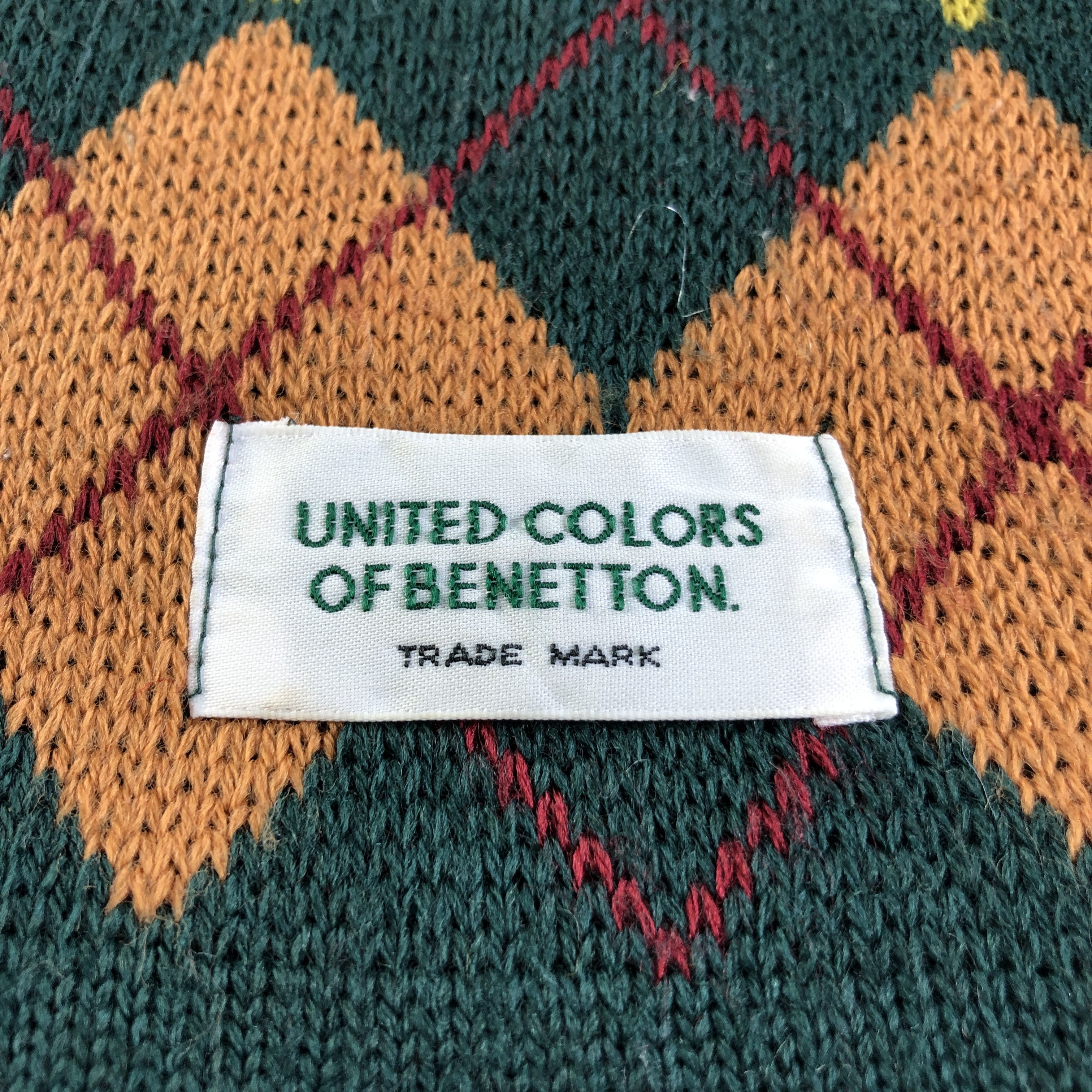 United Colors Of Benetton United Colors Of Benetton Wool Scarf Muffler V2776 Size ONE SIZE - 4 Thumbnail