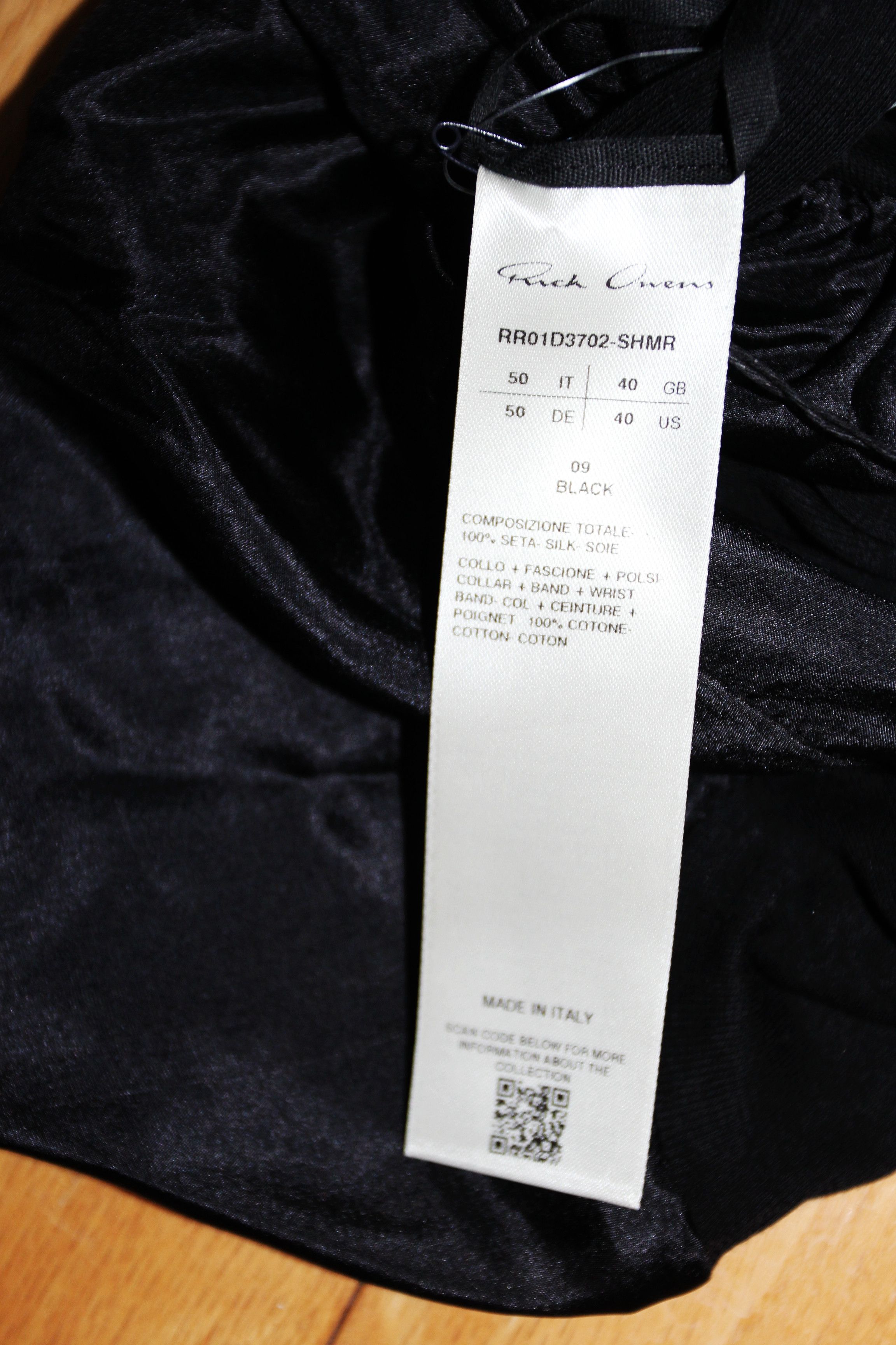 Rick Owens BNWT SS24 RICK OWENS "LIDO" BATWING FLIGHT JACKET 50 Size US M / EU 48-50 / 2 - 9 Thumbnail