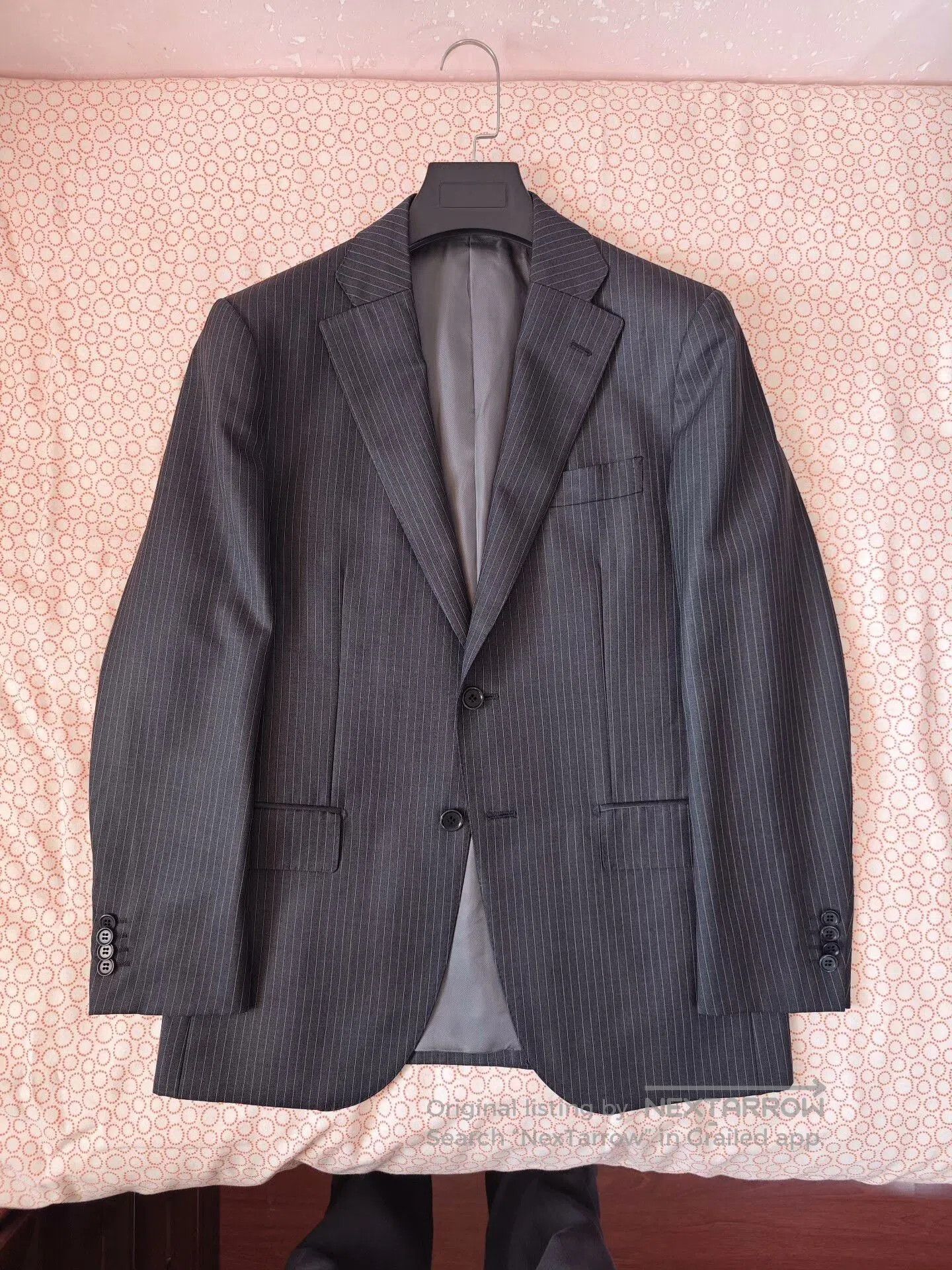 SCABAL Custom Bower Roebuck Wool Suit. Size US M / EU 48-50 / 2 - 5 Thumbnail