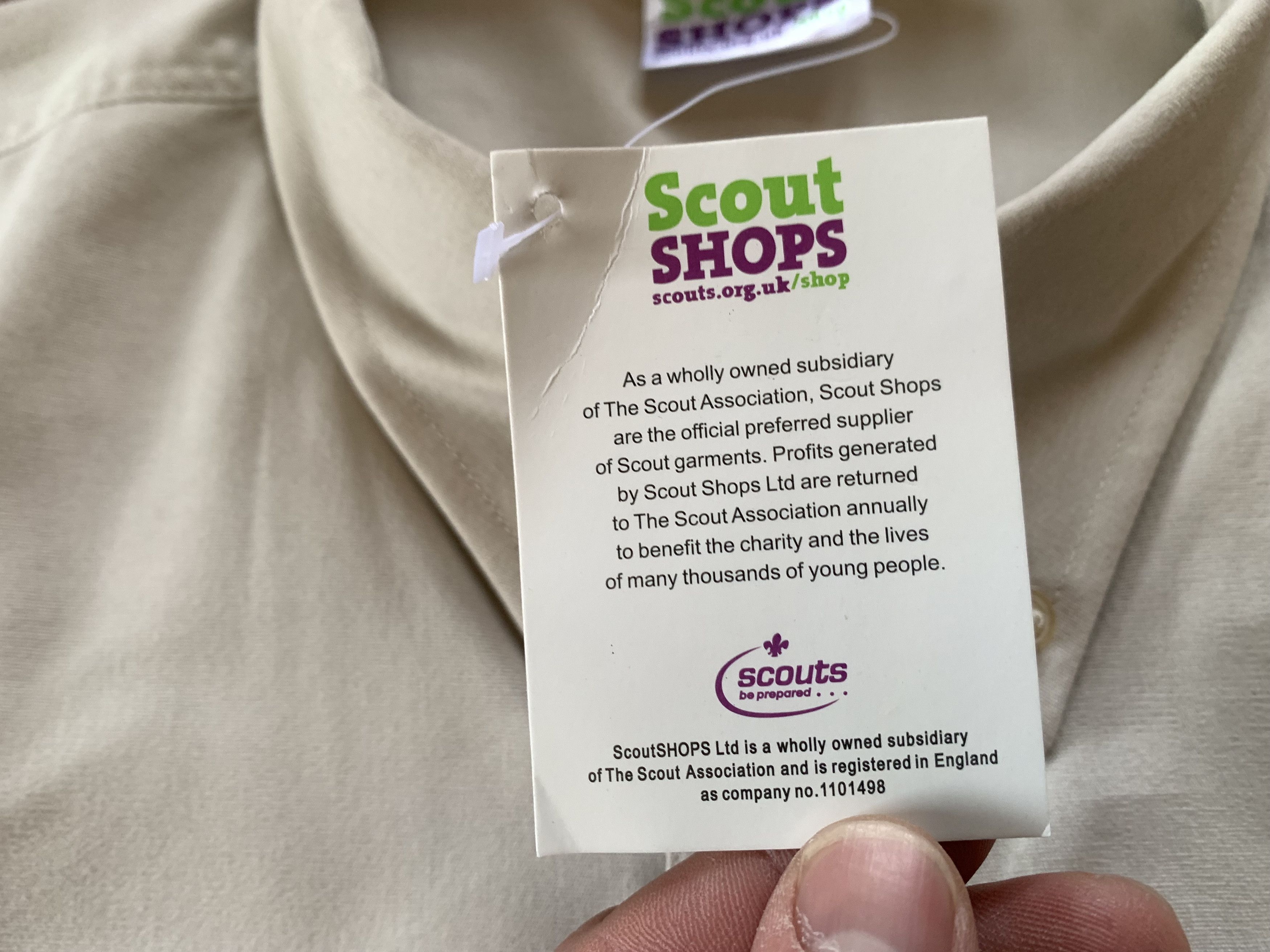 Other Scouts Button Down Long Sleeve Shirt Size US L / EU 52-54 / 3 - 8 Thumbnail