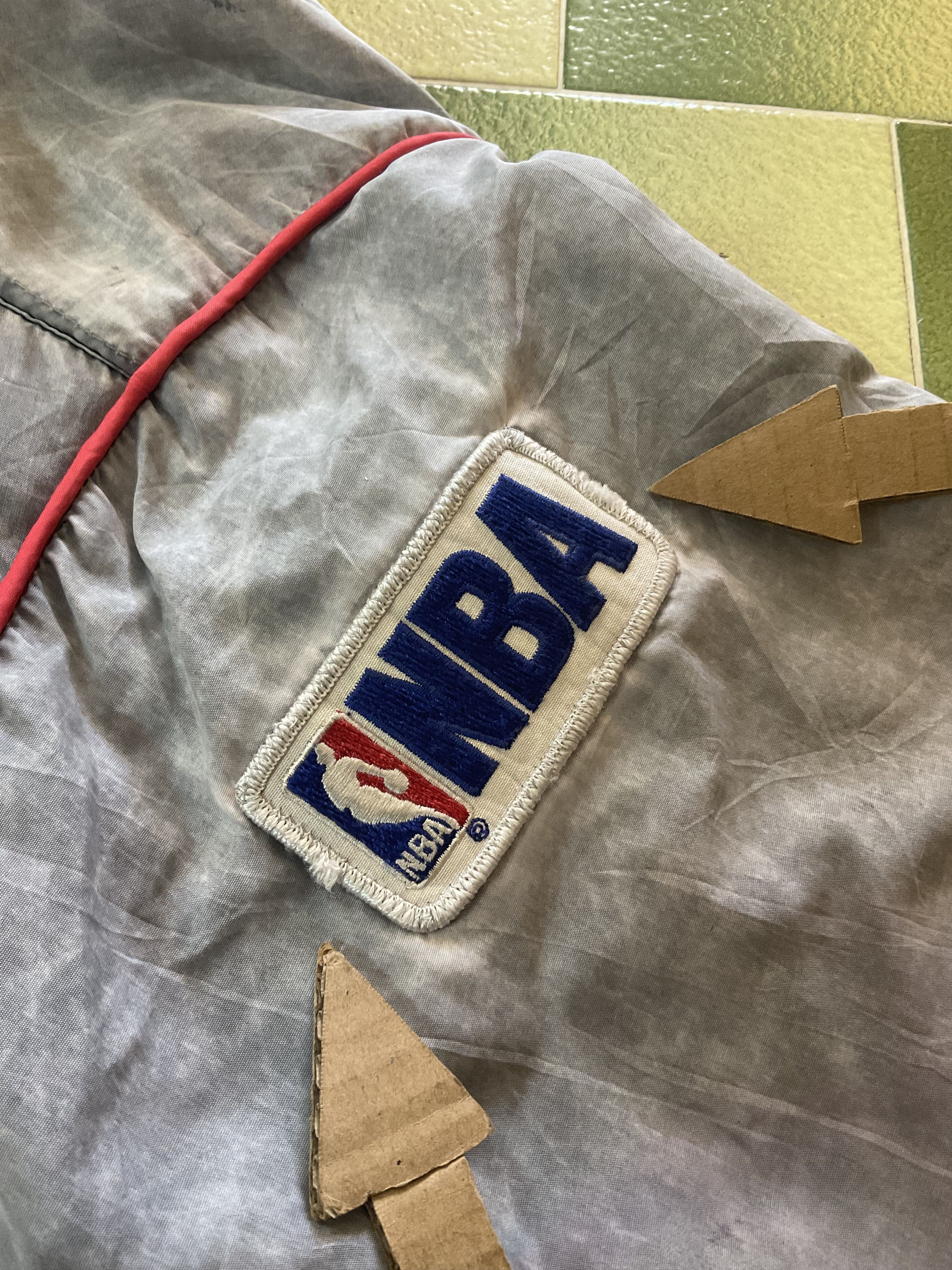 NBA Vintage 90s Starter NBA Chicago Bulls Bomber Jacket Size US L / EU 52-54 / 3 - 10 Thumbnail