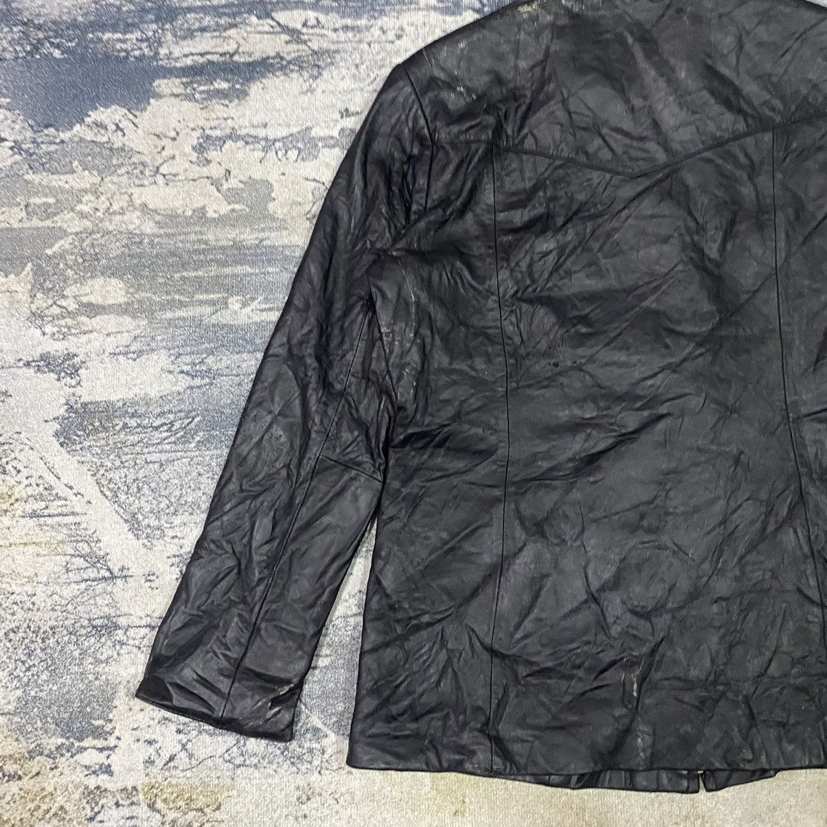 Genuine Leather × Vintage Vintage Shin Young Leather Jacket Size US M / EU 48-50 / 2 - 10 Thumbnail