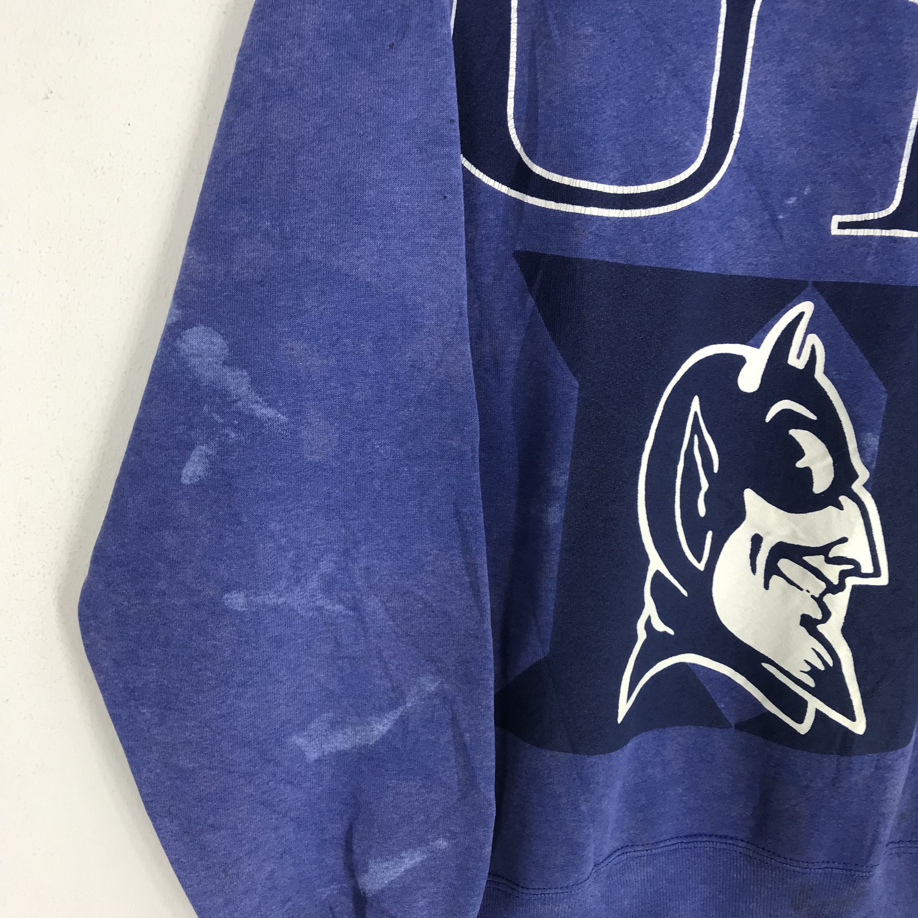 DUKE + DEXTER Vintage 90's Distressed Duke University Blue - 583 Size US XL / EU 56 / 4 - 5 Thumbnail