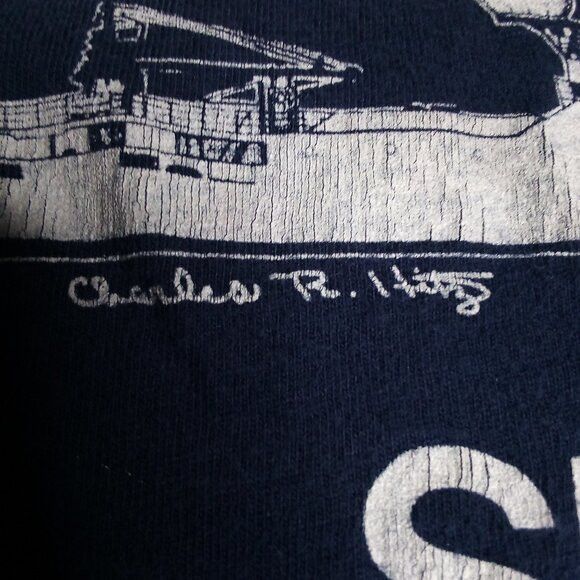 Hanes Vintage Oceanographer Seattle Boat Ship T-Shirt Size US M / EU 48-50 / 2 - 3 Thumbnail