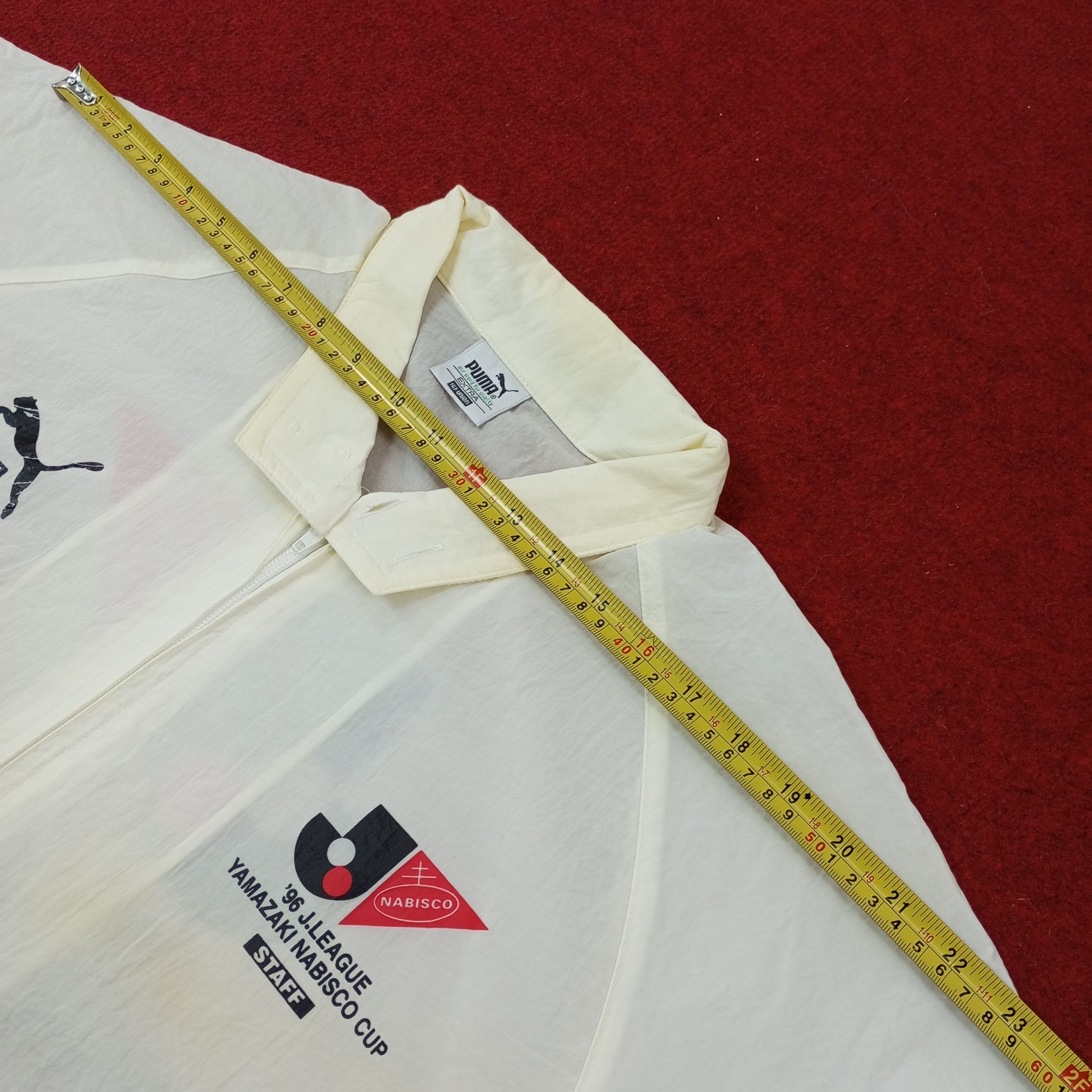 Japanese Brand × Puma × Vintage Puma Japan League 1996 Yamazaki Nabisco Cup Jacket c231n2 Size US L / EU 52-54 / 3 - 9 Thumbnail