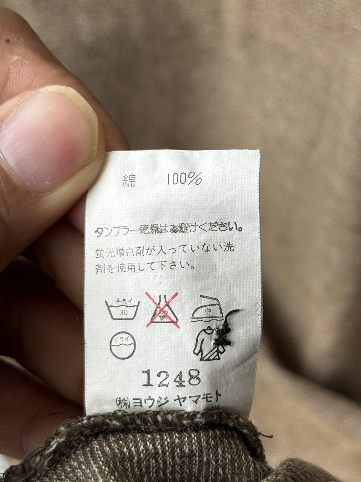 Yohji Yamamoto Y’s For Men Yohji Yamamoto Button Tees Size US M / EU 48-50 / 2 - 5 Thumbnail