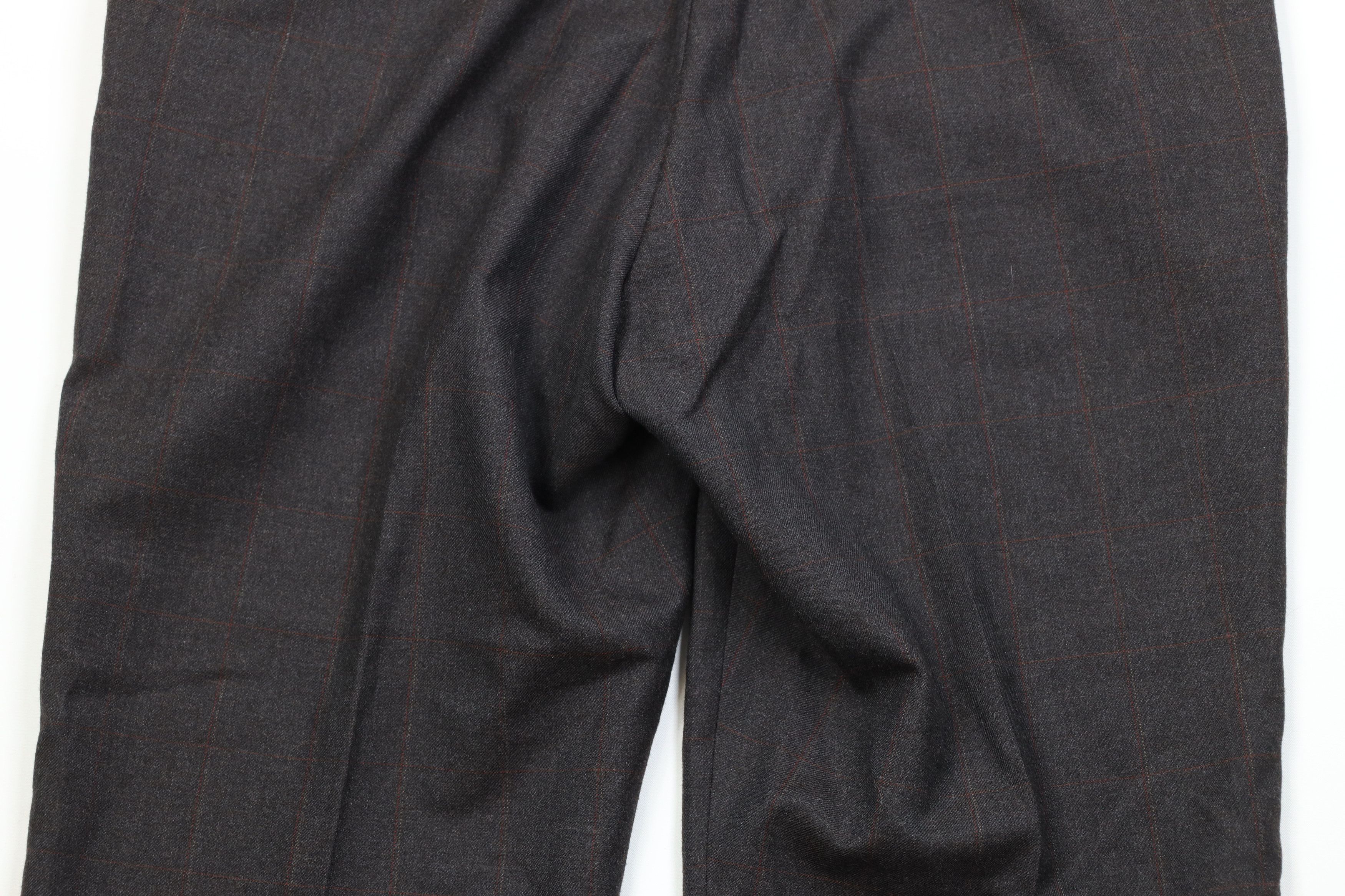 Vintage Vintage 70s Streetwear Knit Wide Leg Chino Pants Plaid USA Size US 36 / EU 52 - 11 Thumbnail