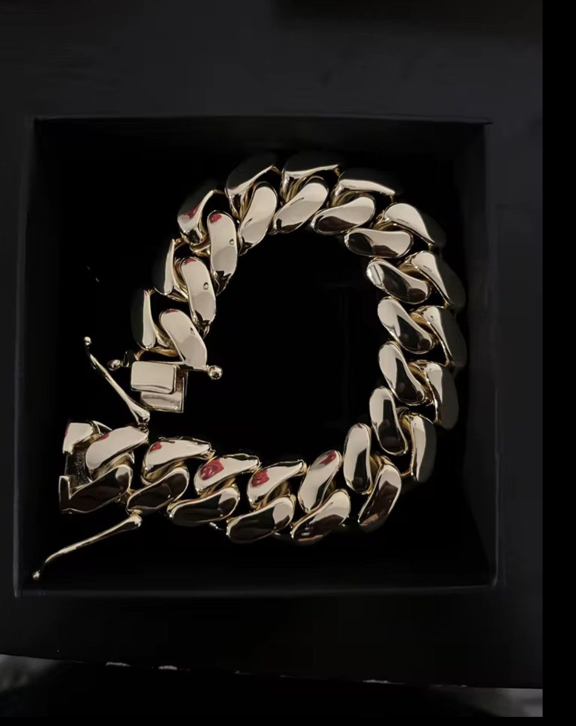 Other Gold cuban bracelet Size ONE SIZE - 3 Thumbnail